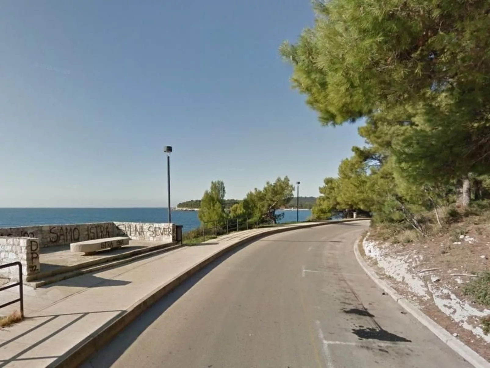 Apartment Gortanova in Stoja mit Privater Terrasse-Buiten