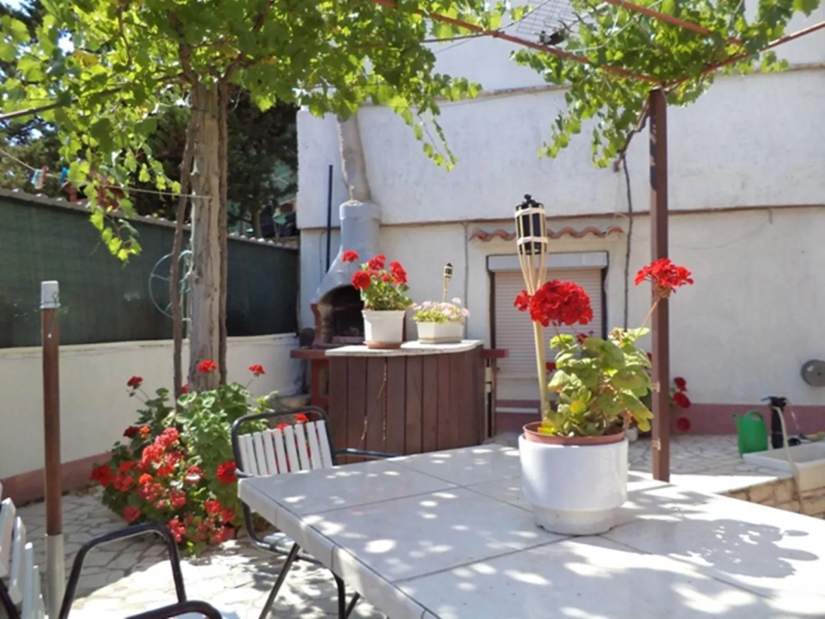 Mit Balkon, für vier Personen-Buiten