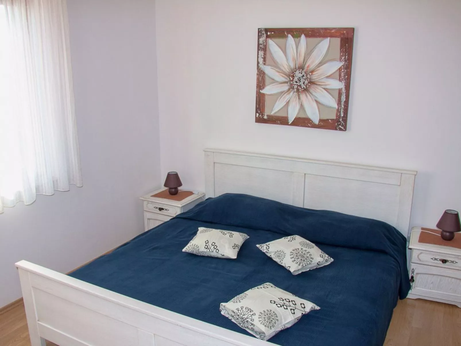 Gemütliches Ferienhaus mit Terrasse und Meerblick-Binnen