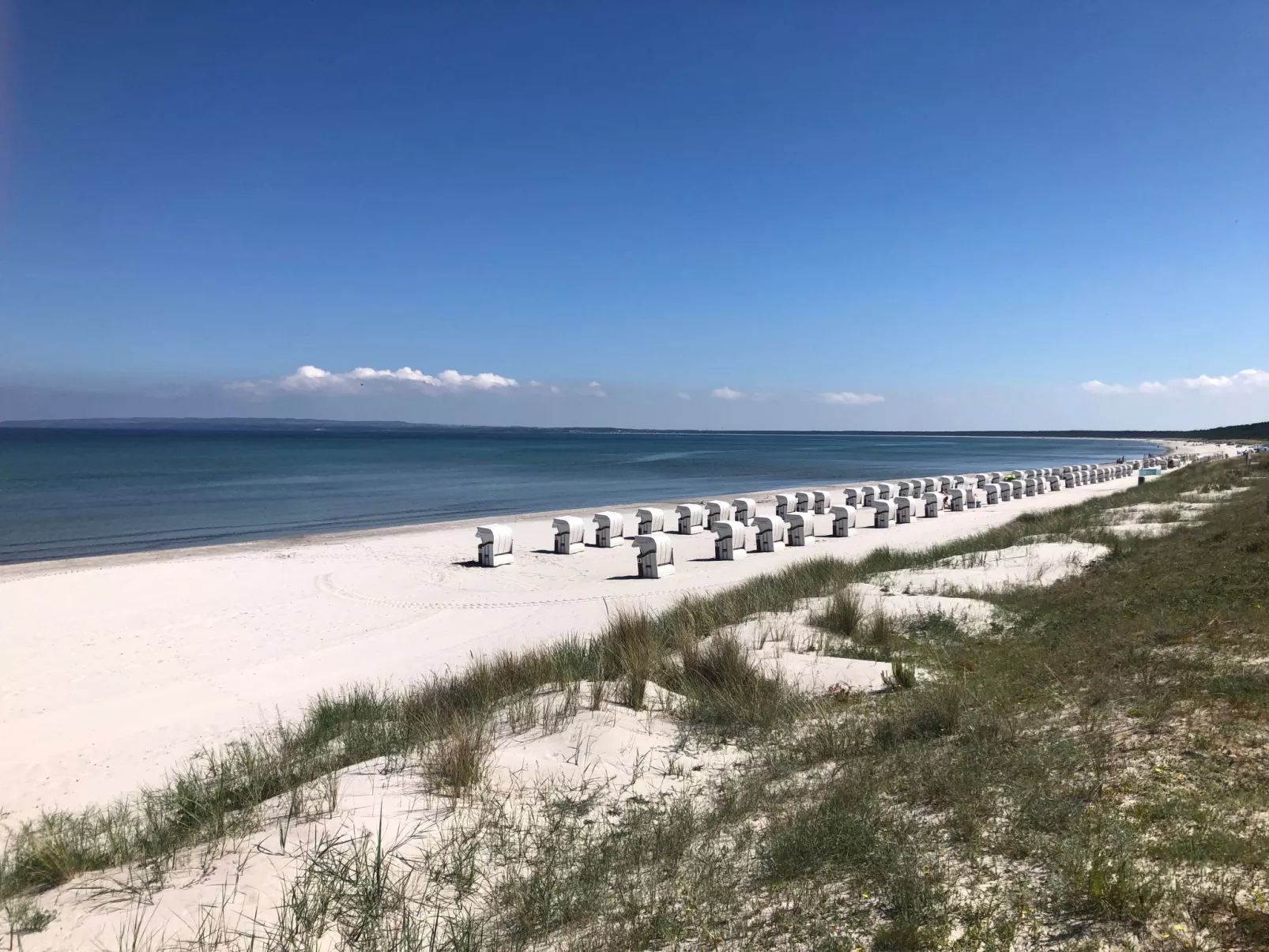 Traumappartement am Strand-Buiten