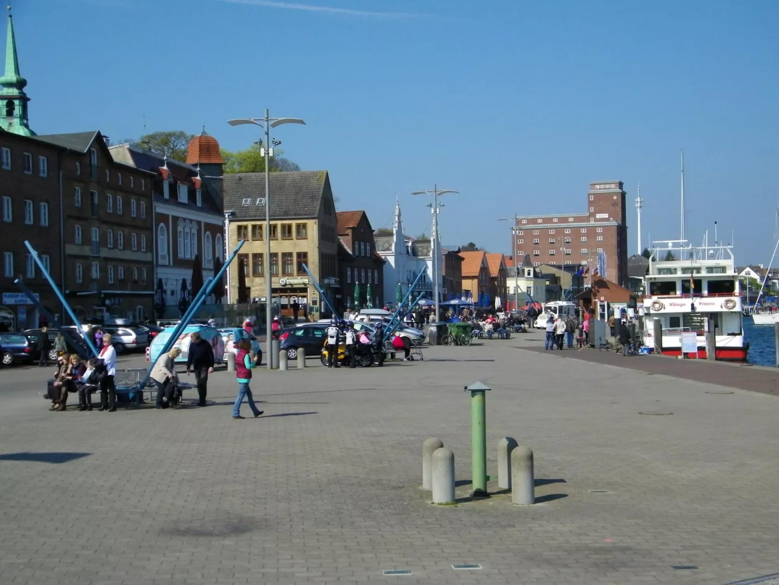 Wohnung in Kappeln mit Terrasse-Buiten