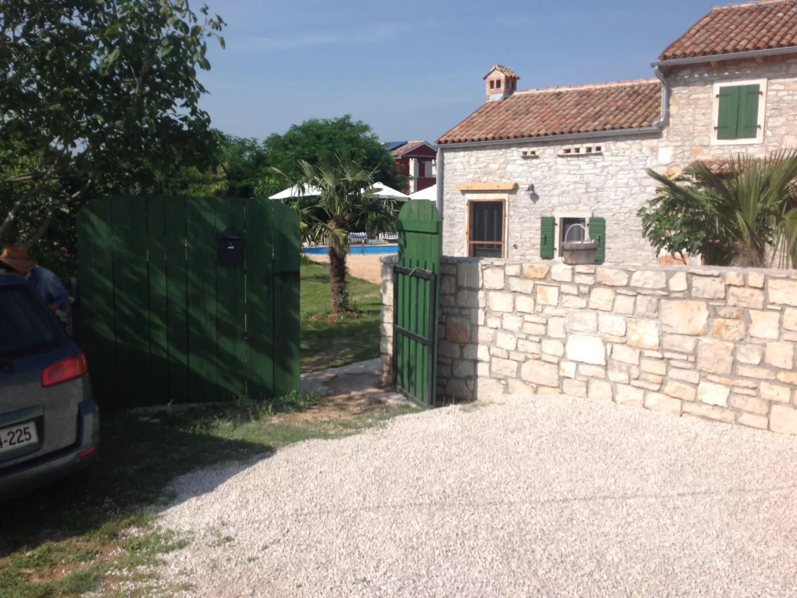 In Bratulići mit Privatem Pool-Buiten