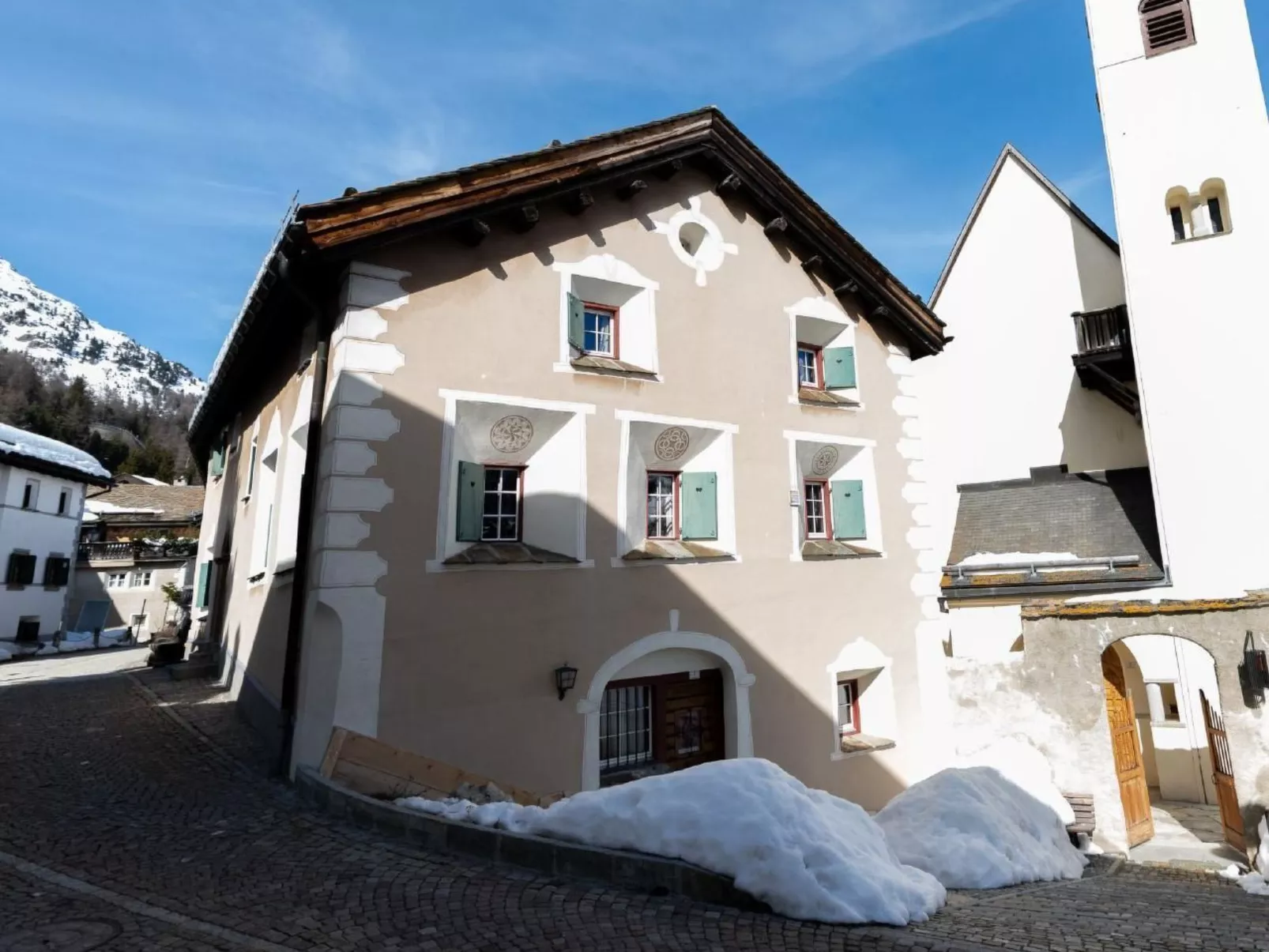 Chesa Sela Historisches Engadinerhaus (1641)-Buiten