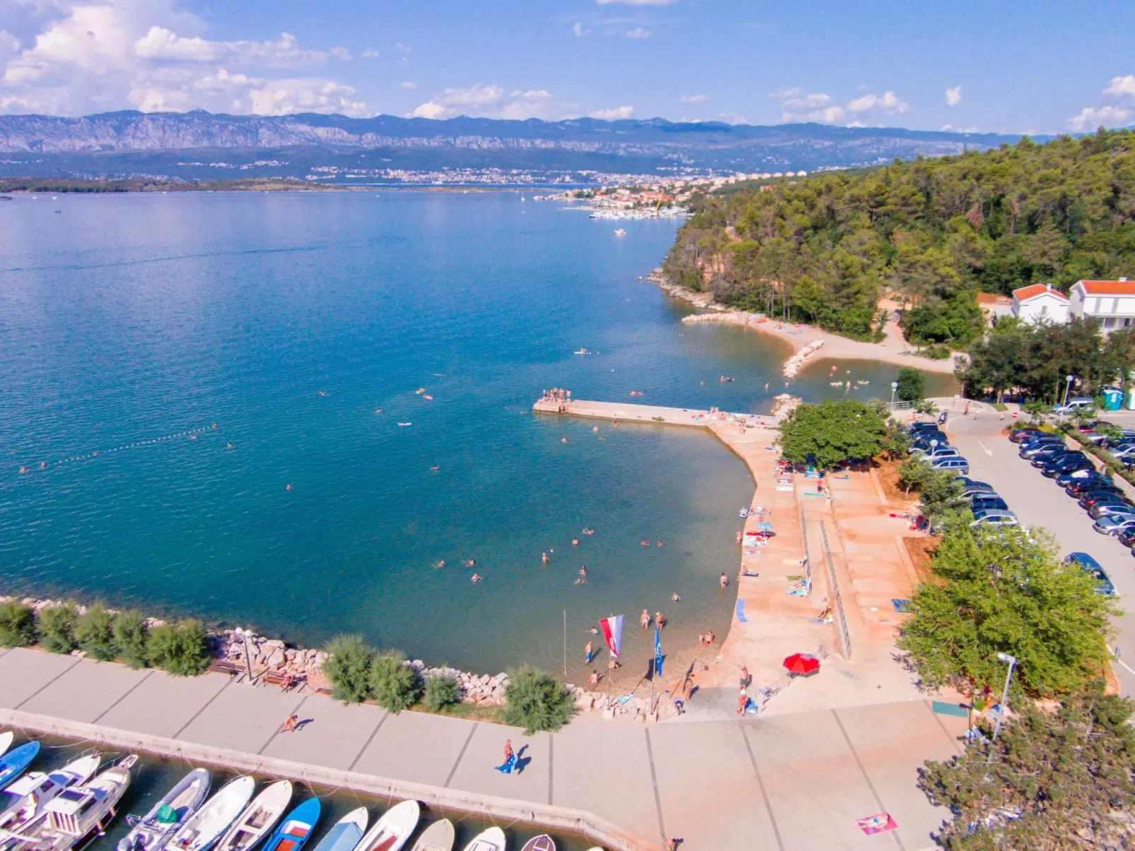 Wohnung Vodopija - Buiten