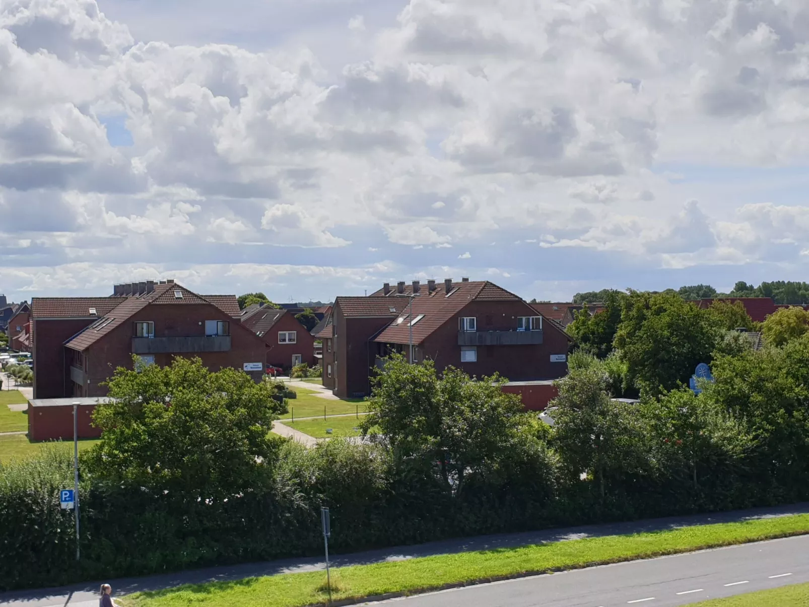 Gemütliche Wohnung in Norddeich - Buiten