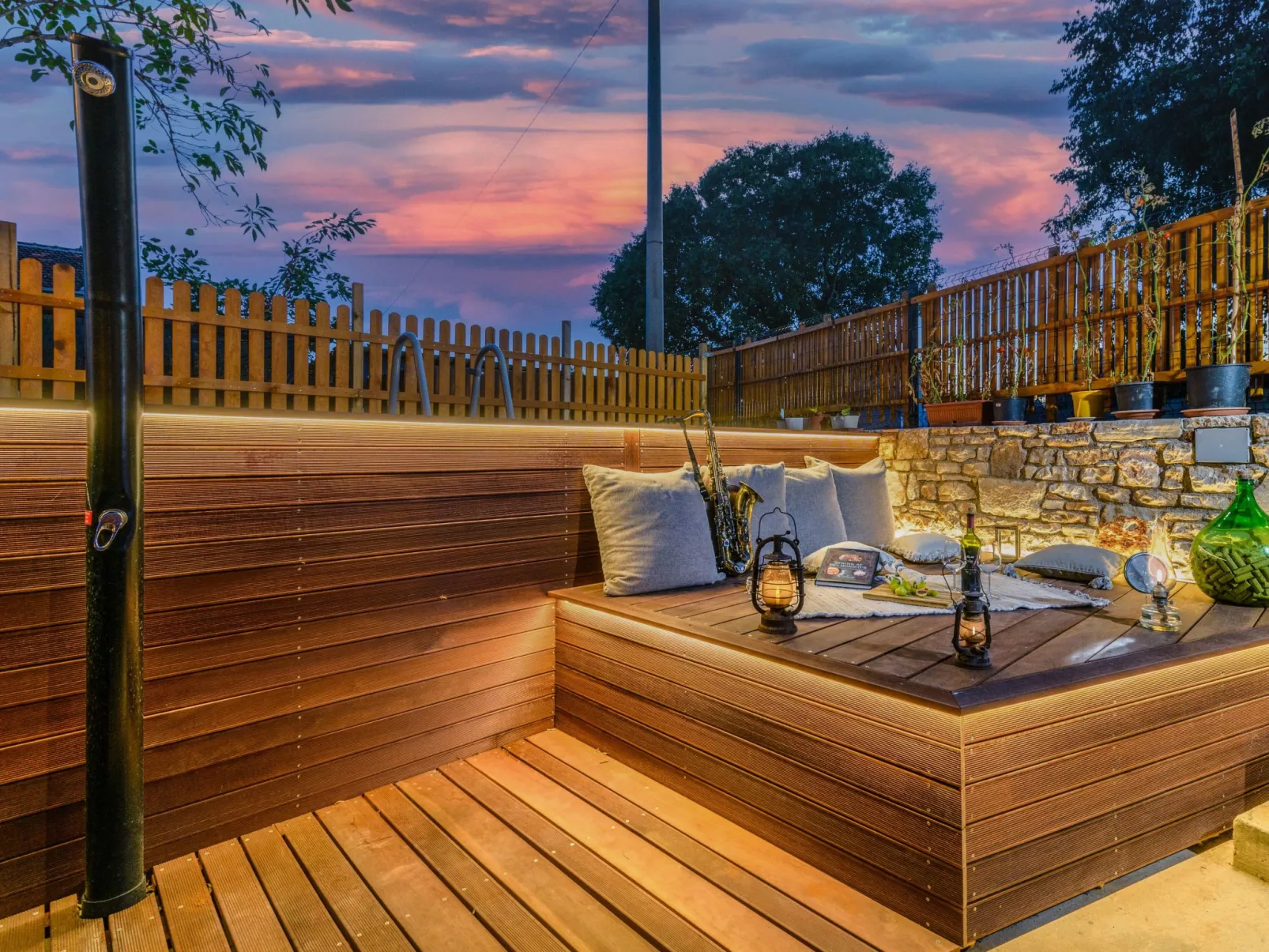 Rustic cozy house Pupy mit private pool und kino-Buiten