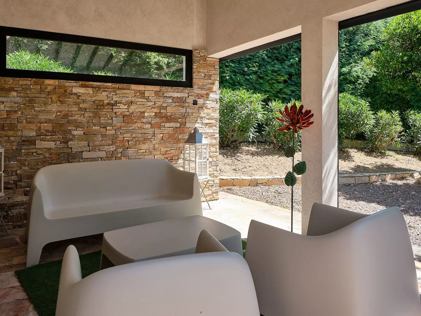 Herrliche Villa mit Meerblick, Pool, 400m vom Meer entfernt-Binnen