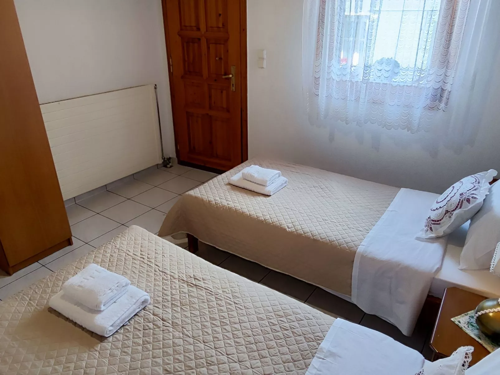 Theofanias Marmorhaus Meteora-Binnen