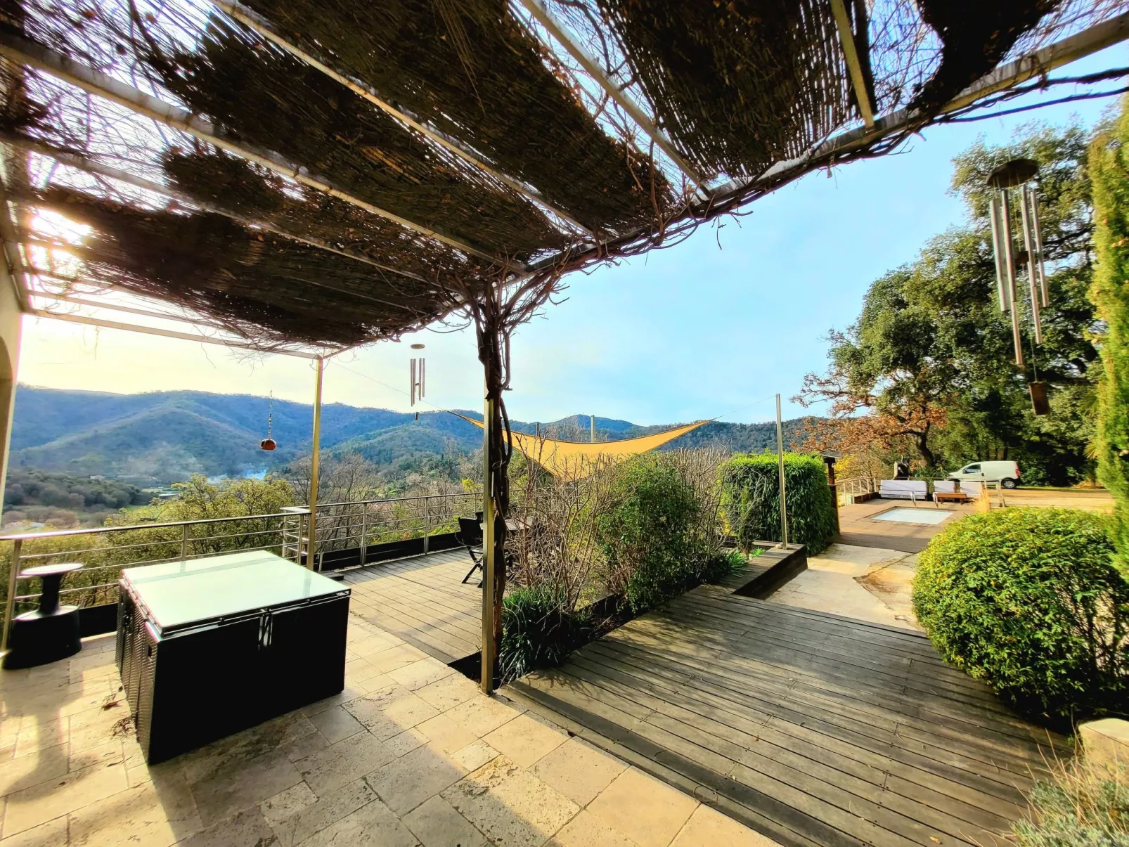 Haus Darshan Pool 10 Personen-Buiten