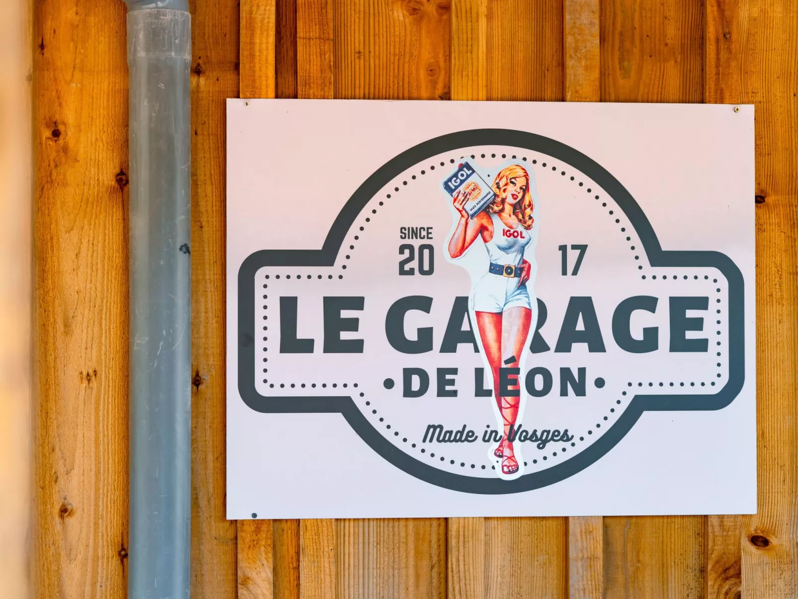 Domäne "Leons Garage"-Buiten