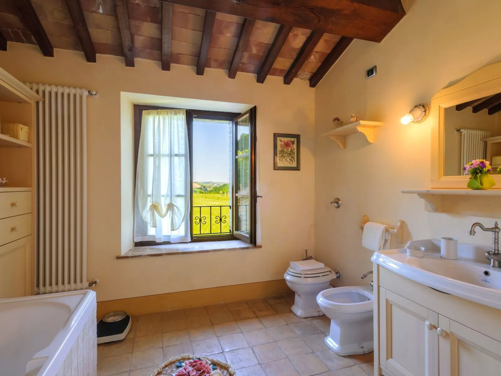 Ca Seppe Marche Ferienvillen, privater Pool-Binnen