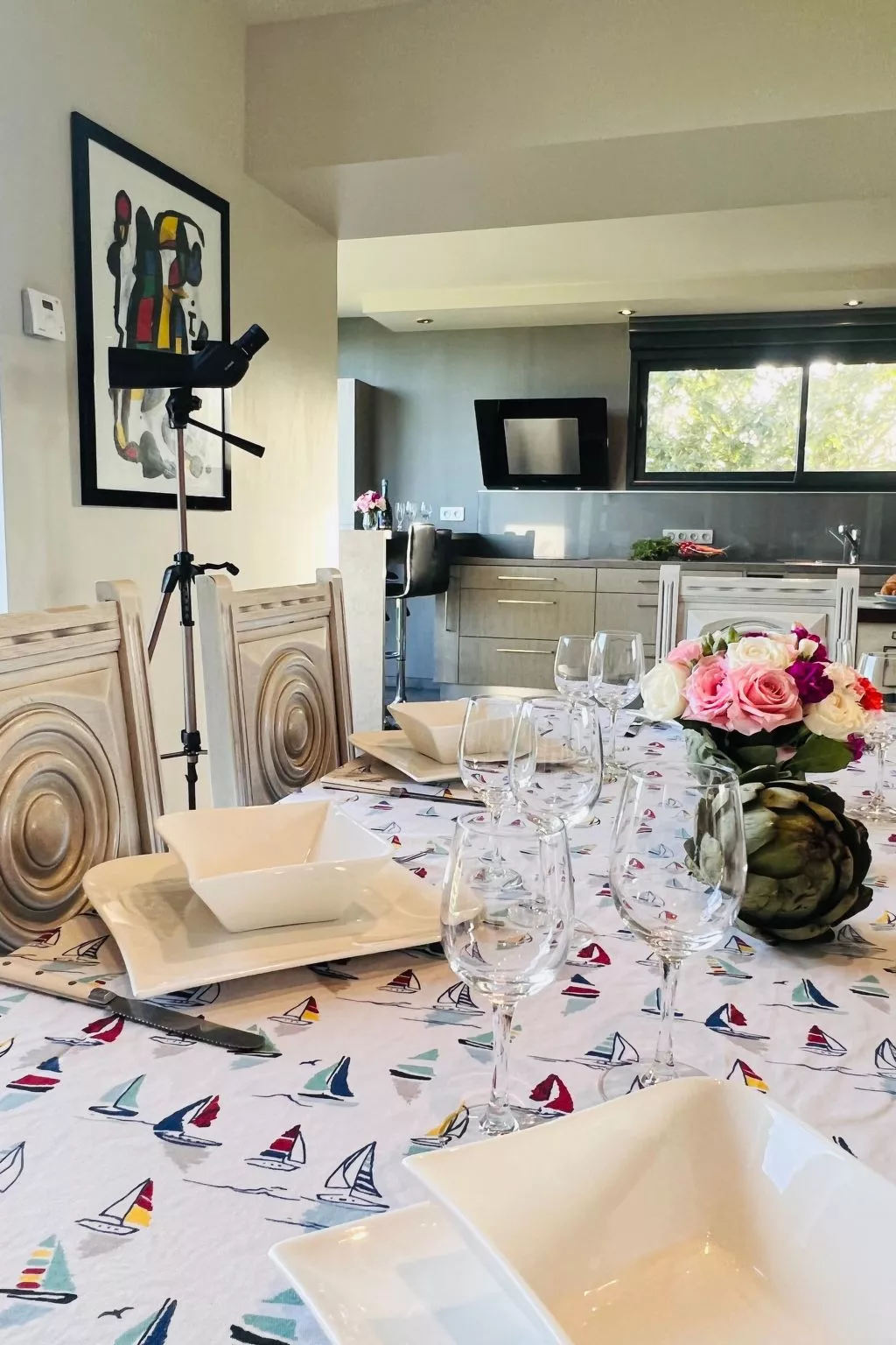 Villa Tante Alice  Meerblick Komfort Villa Alleinlage mit Aufzug Jacuzzi Dampfb-Binnen