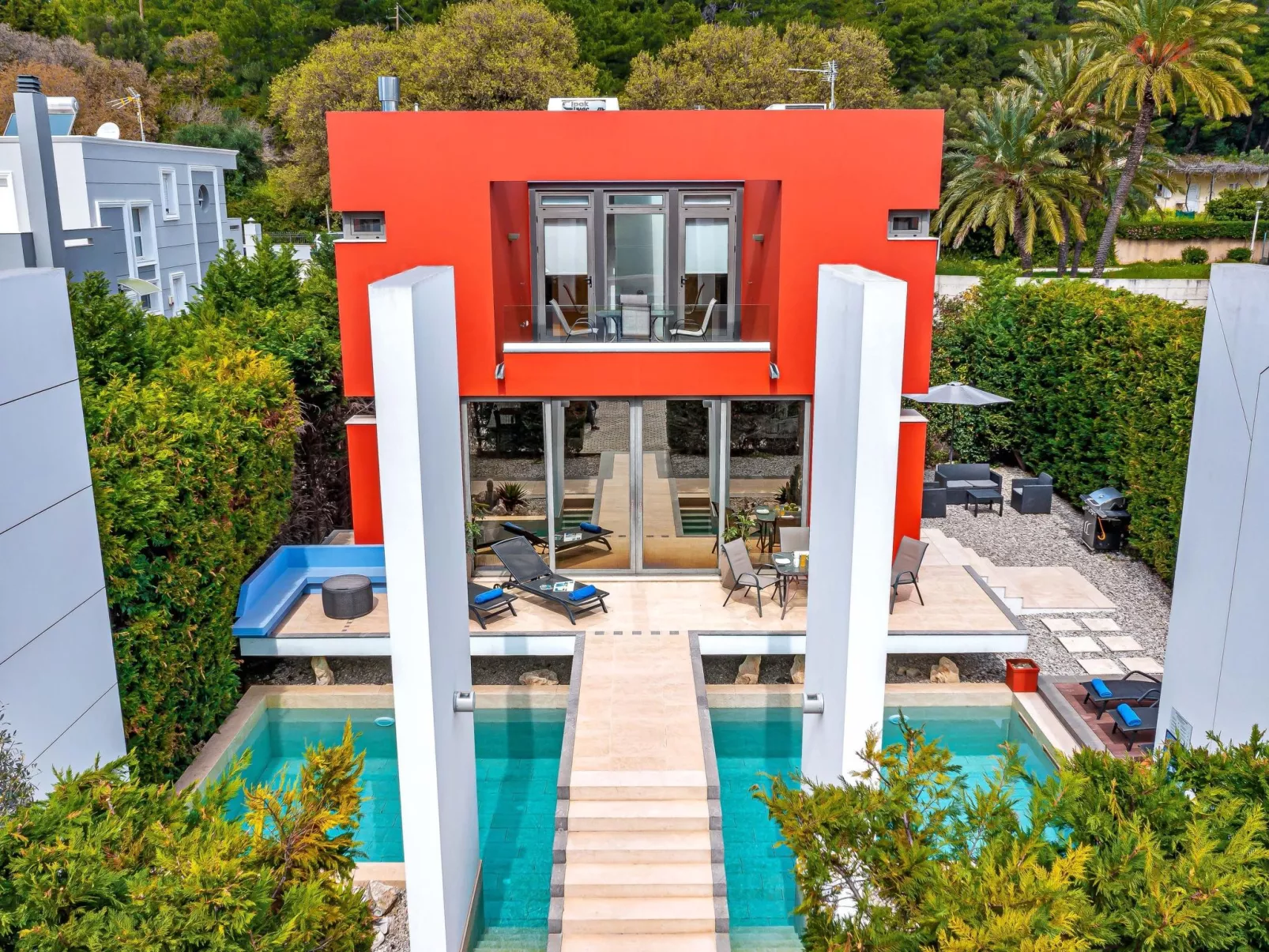 Charmante Mandelvilla auf der Insel Rhodos-Binnen