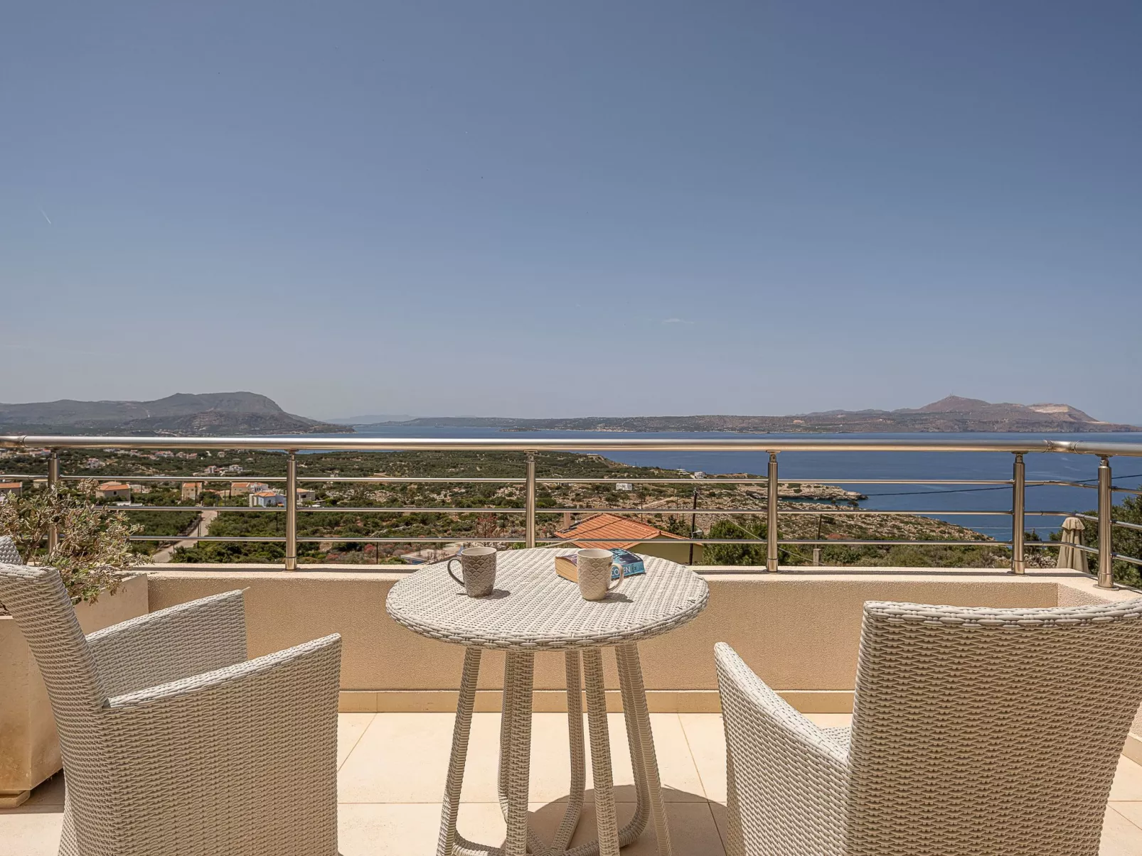 Adeste Seaview Villa I l Pool, BBQ und 900m zum Meer-Buiten