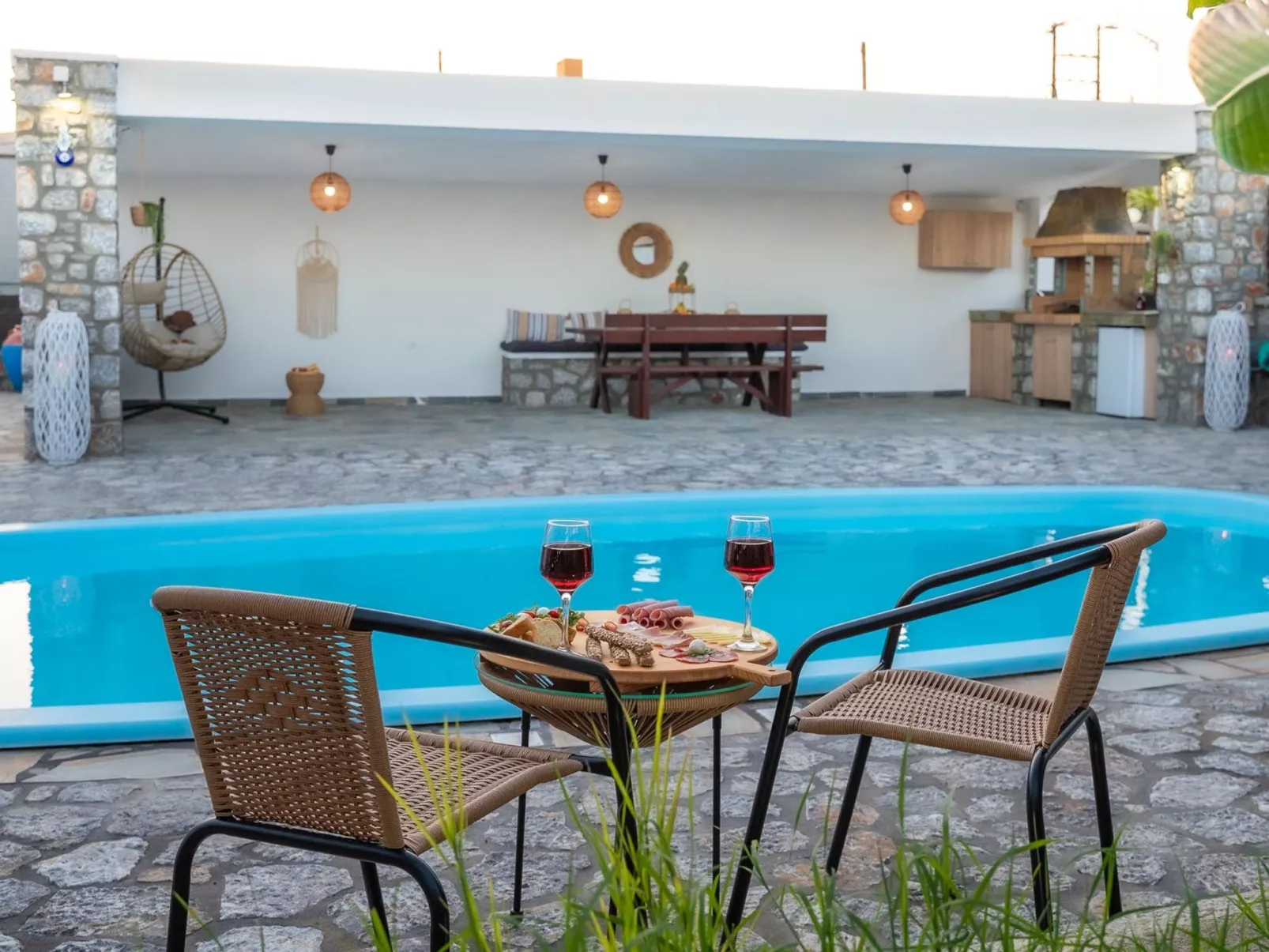 Villa Maripaul im Dorf Pefki-Buiten