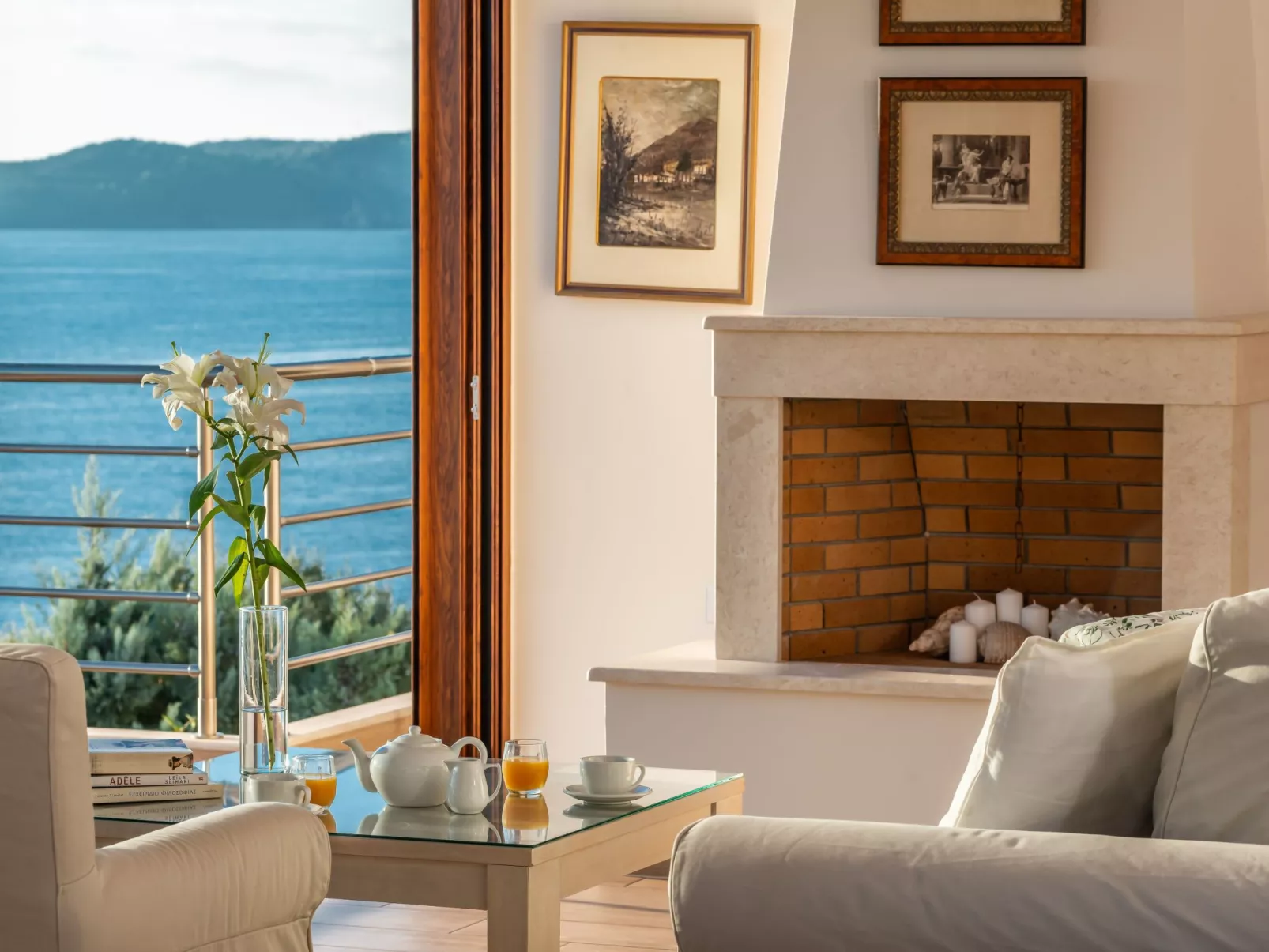 Marine Villa mit privatem Zugang zum Meer - Iris Villas-Binnen