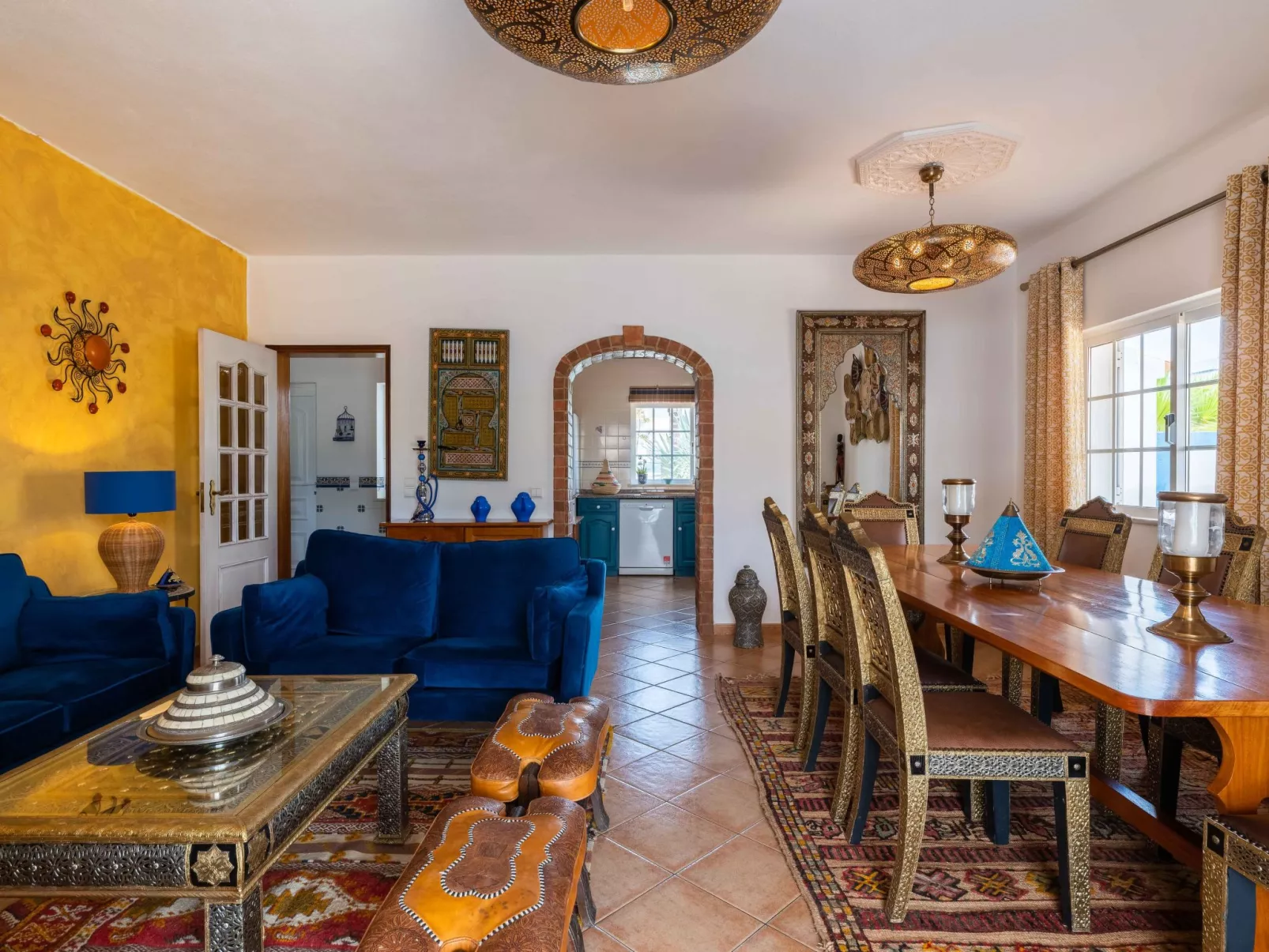 Villa Oasis Galé - privater Pool, Klimaanlage-Binnen