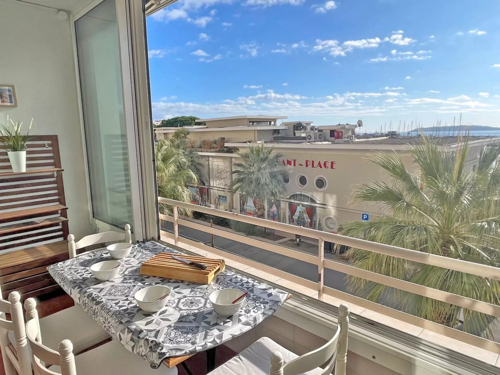 Appt T3 - Klima - Blick aufs Meer - Face plage - Ste Maxime - Binnen