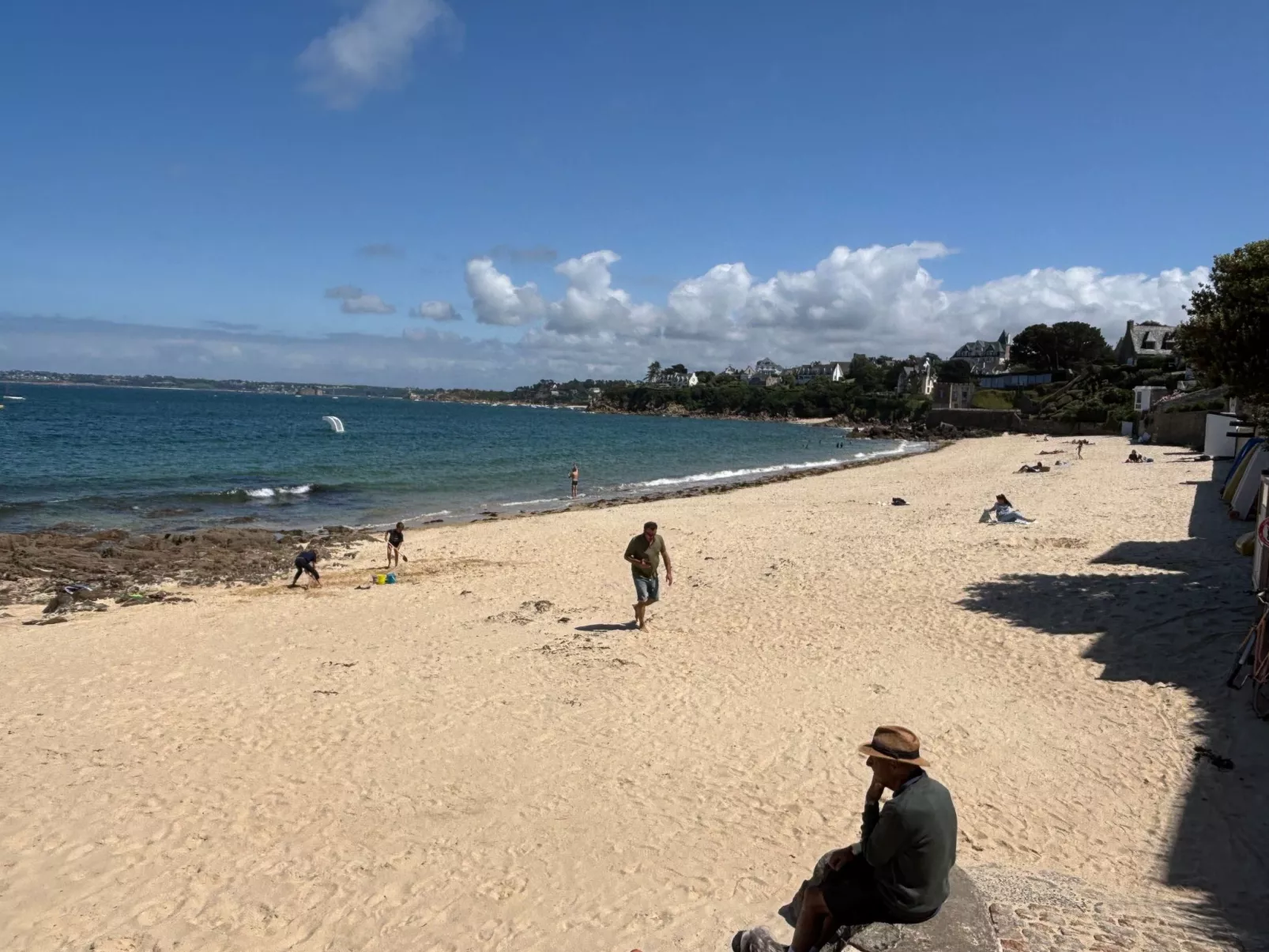 Apartment "Blue dream" in Strandnähe-Buiten