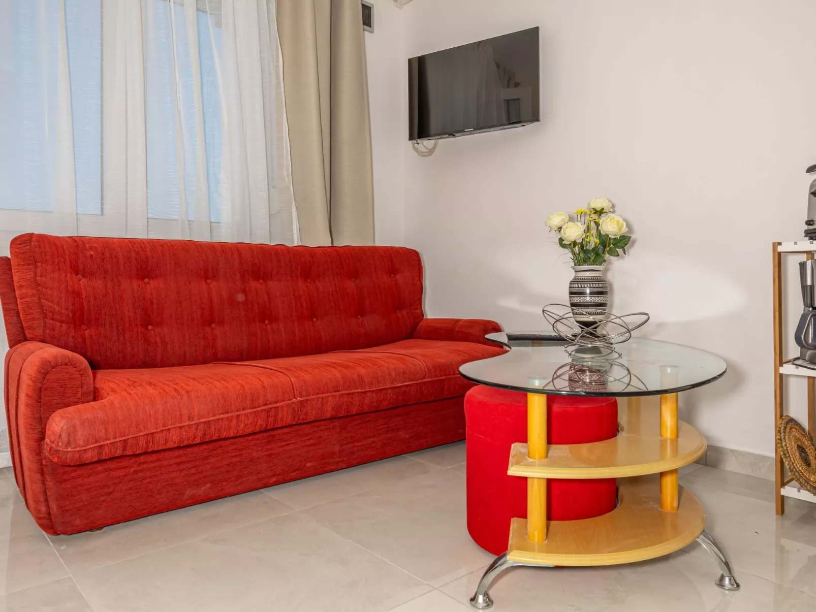 Familienappartement Balkon und Loggia mit Meerblick-Binnen