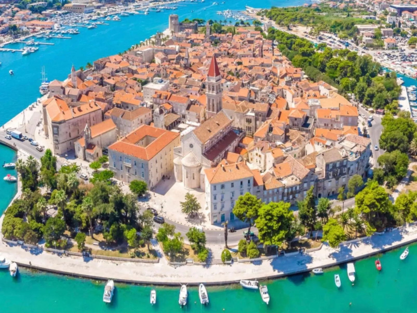 Trogir Yellow House A1-Buiten