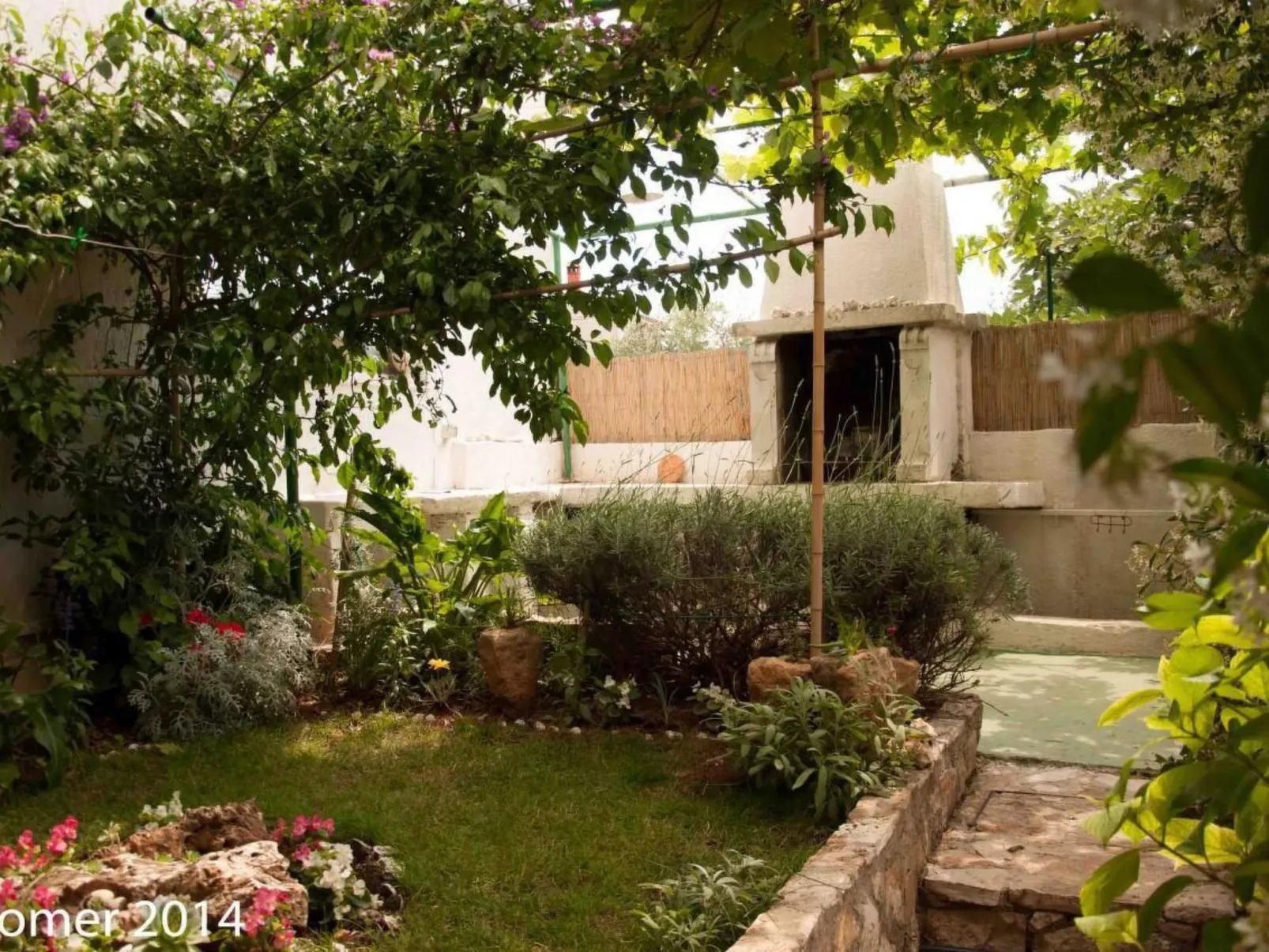 Wohnung in Pomer mit Kleinem Garten-Buiten