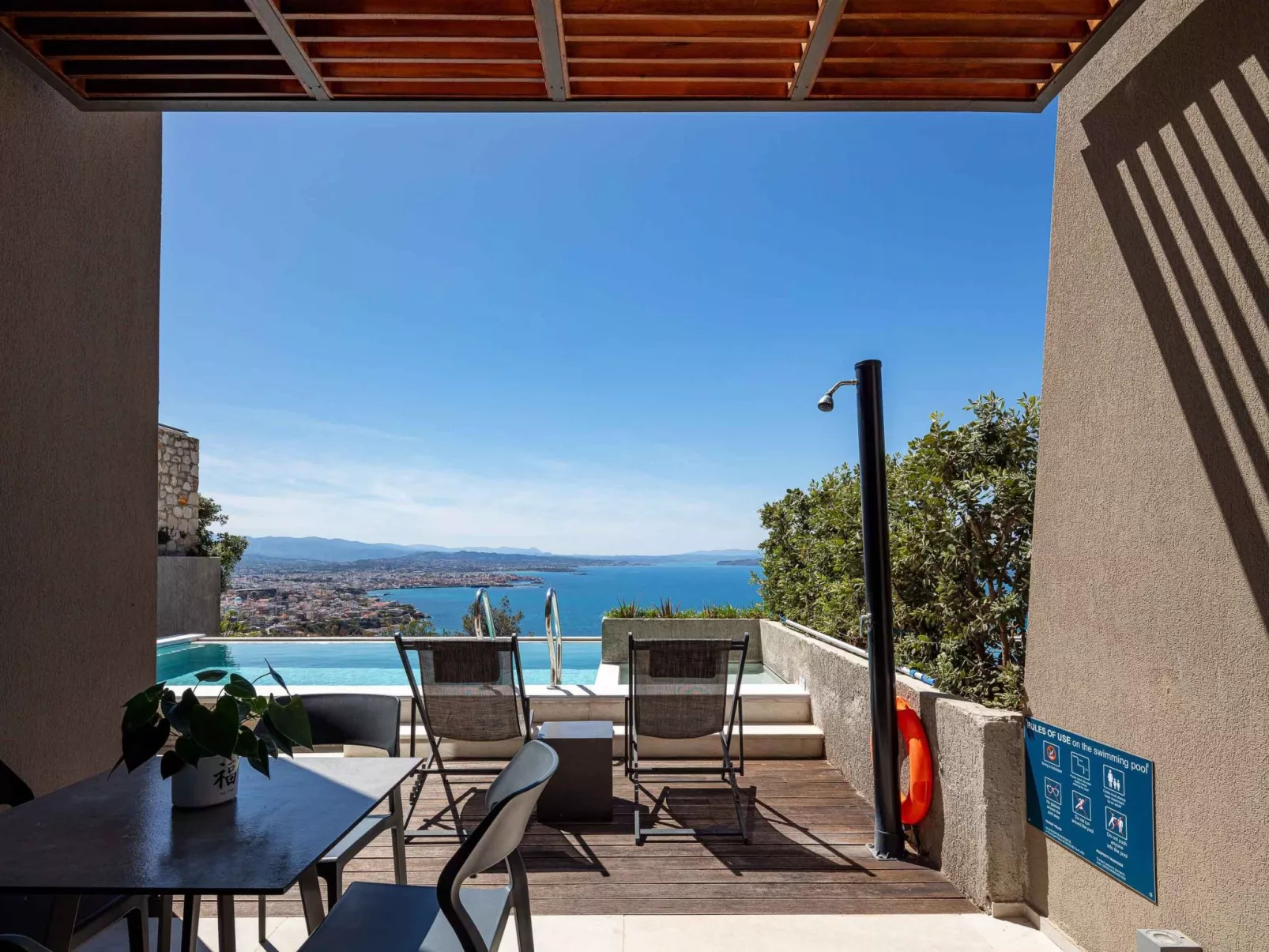 Omnia Villa 2 - ''Beheizter'' Pool, herrlicher Meerblick-Buiten