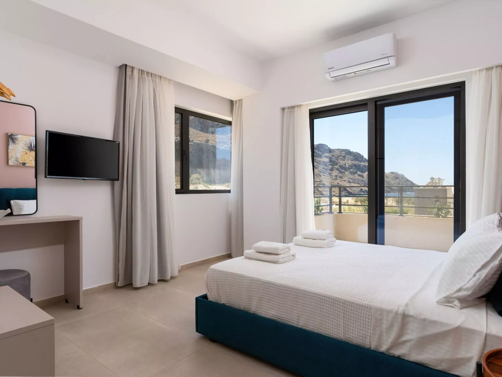 Neue Villa Anemoni mit privatem Pool, 100m zum Strand-Binnen