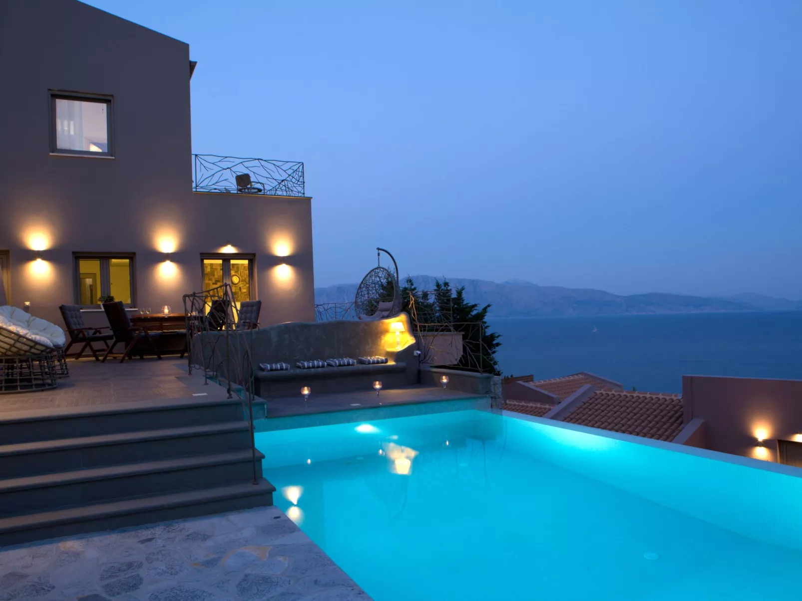 Für 6 Personen und 1 Kind in Perigiali-Buiten