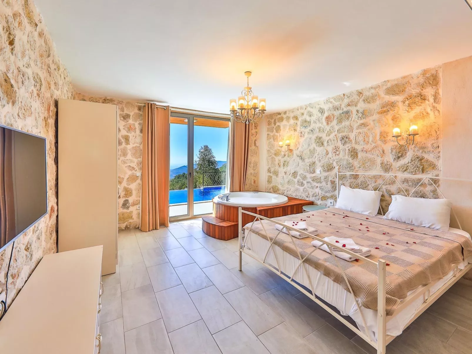 Steinhausvilla in der Natur-Binnen