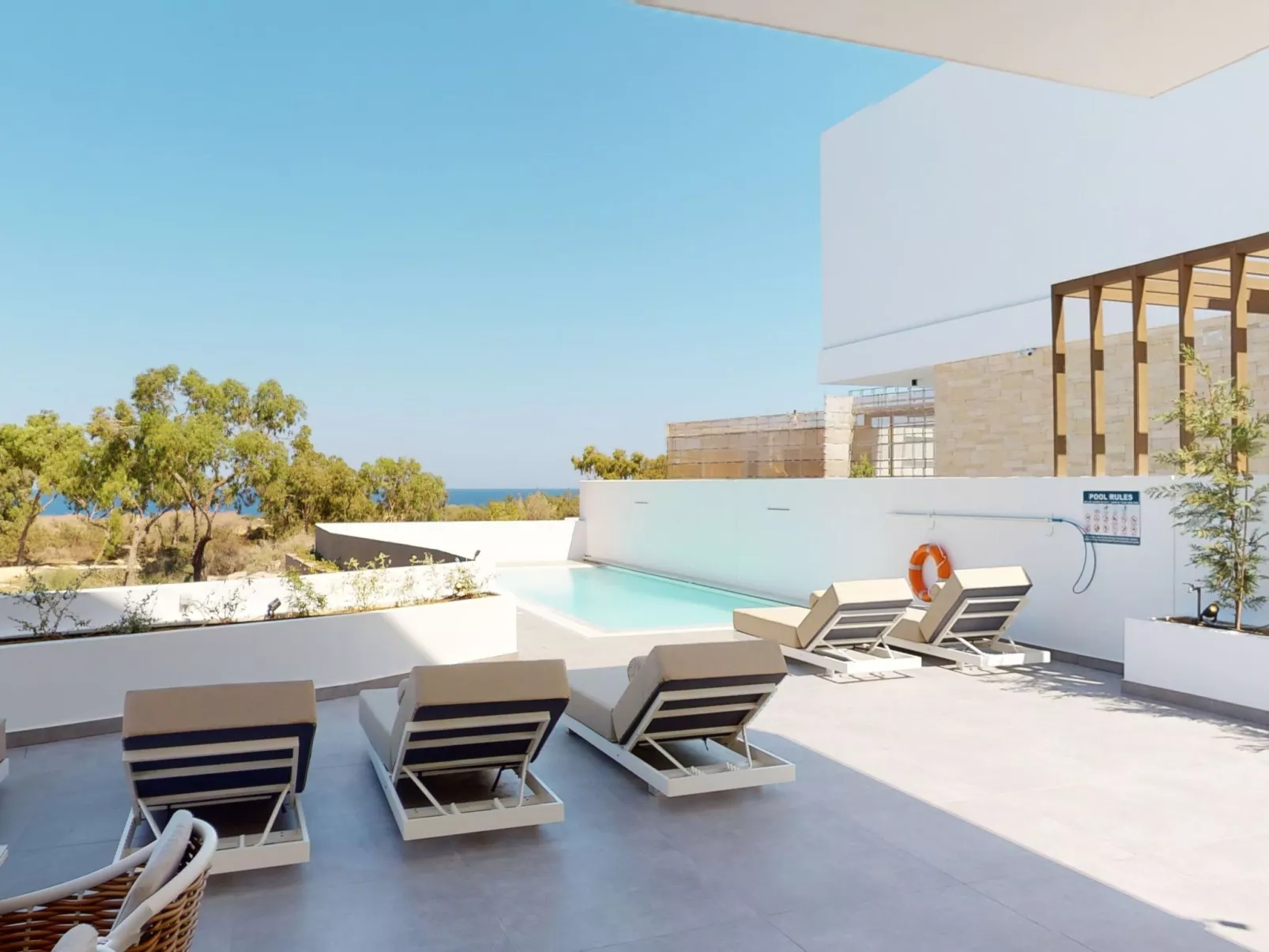 Periyiali Resort - Villa mit Meerblick Melpomeni - 21-Buiten