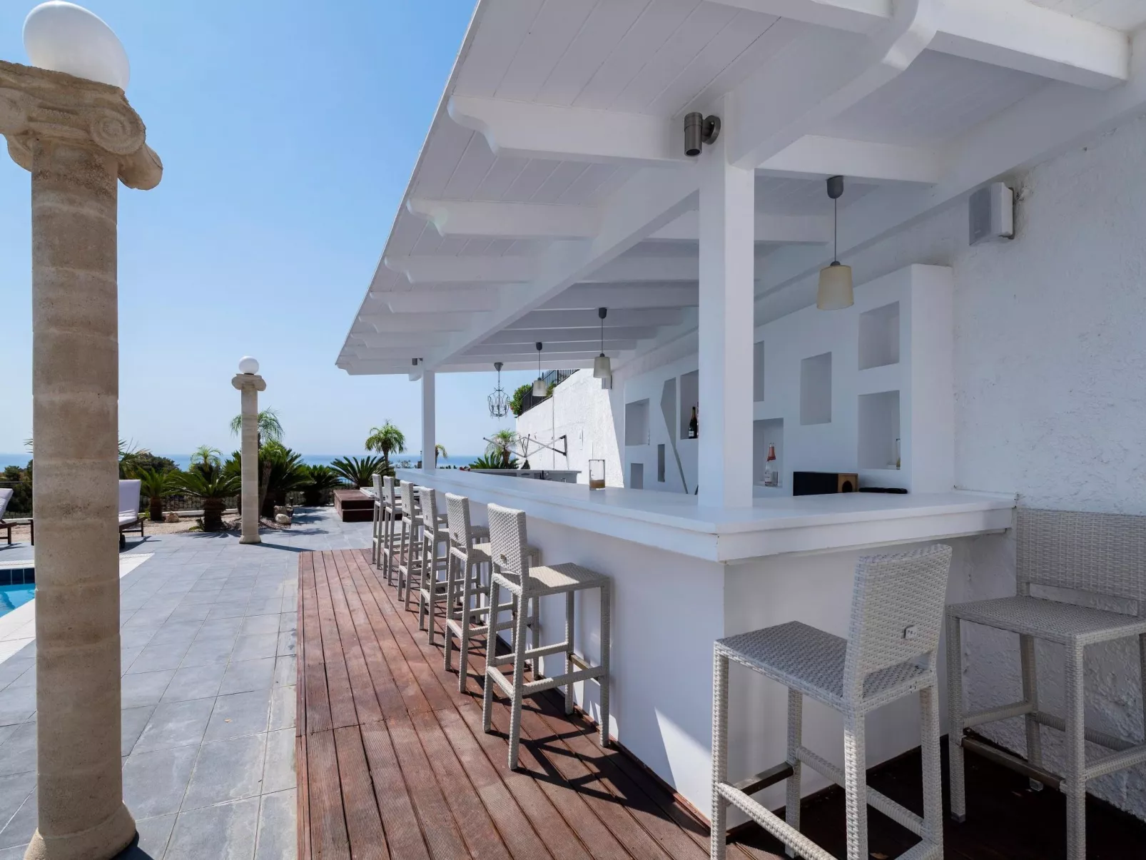 Charmante Diamond Villa in der Nähe von Gennadi Strand-Buiten