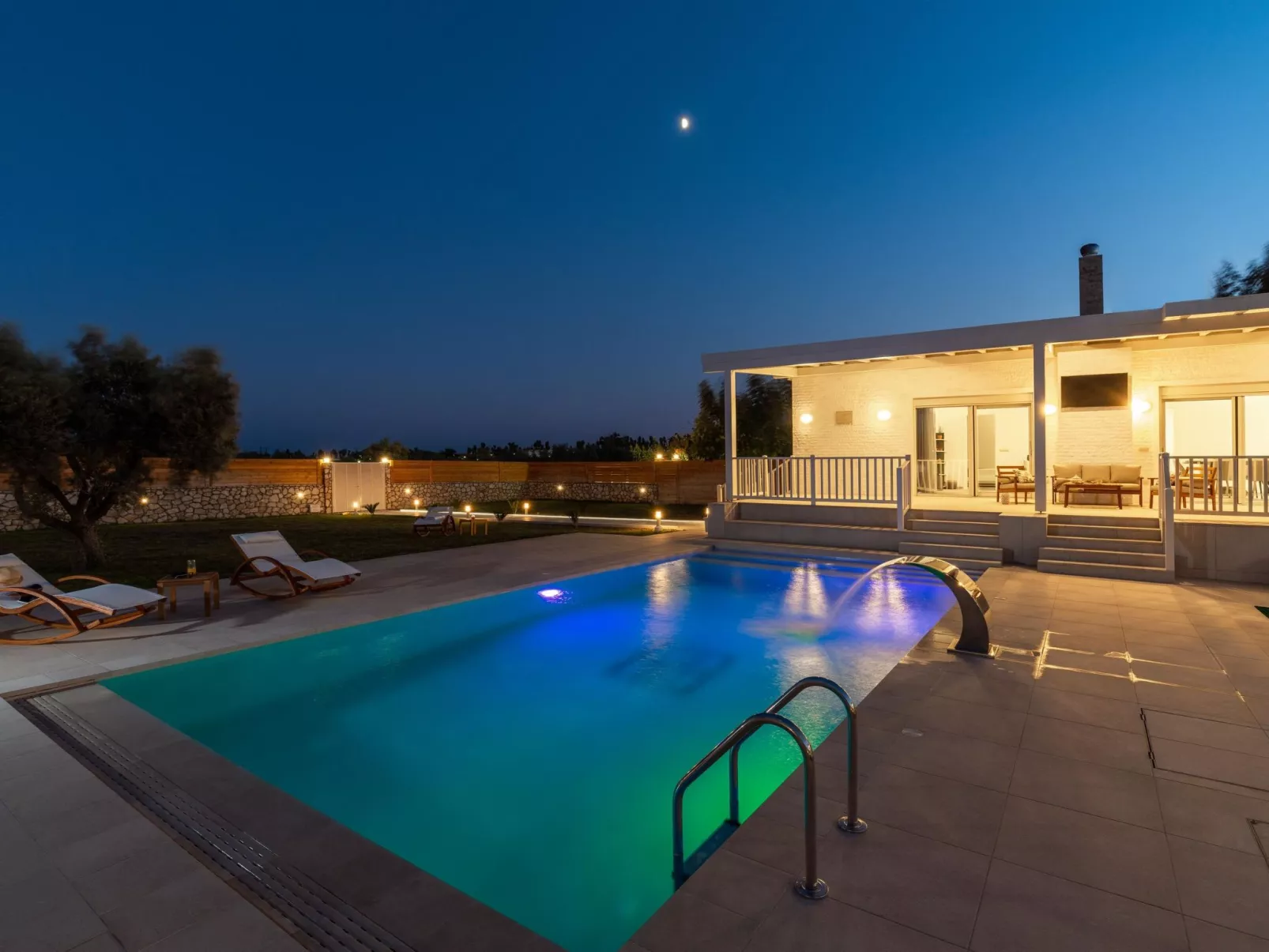 Ferienvilla Petra in Kolympia Village-Buiten