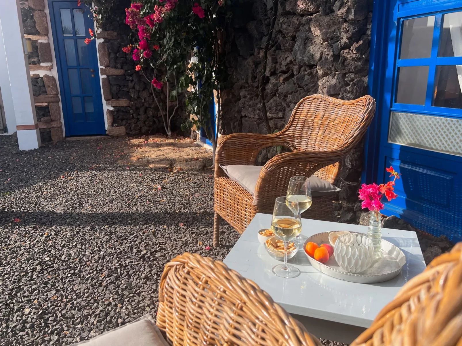 Schön eingerichtetes Bauernhaus - La Finca Yazmina-Buiten