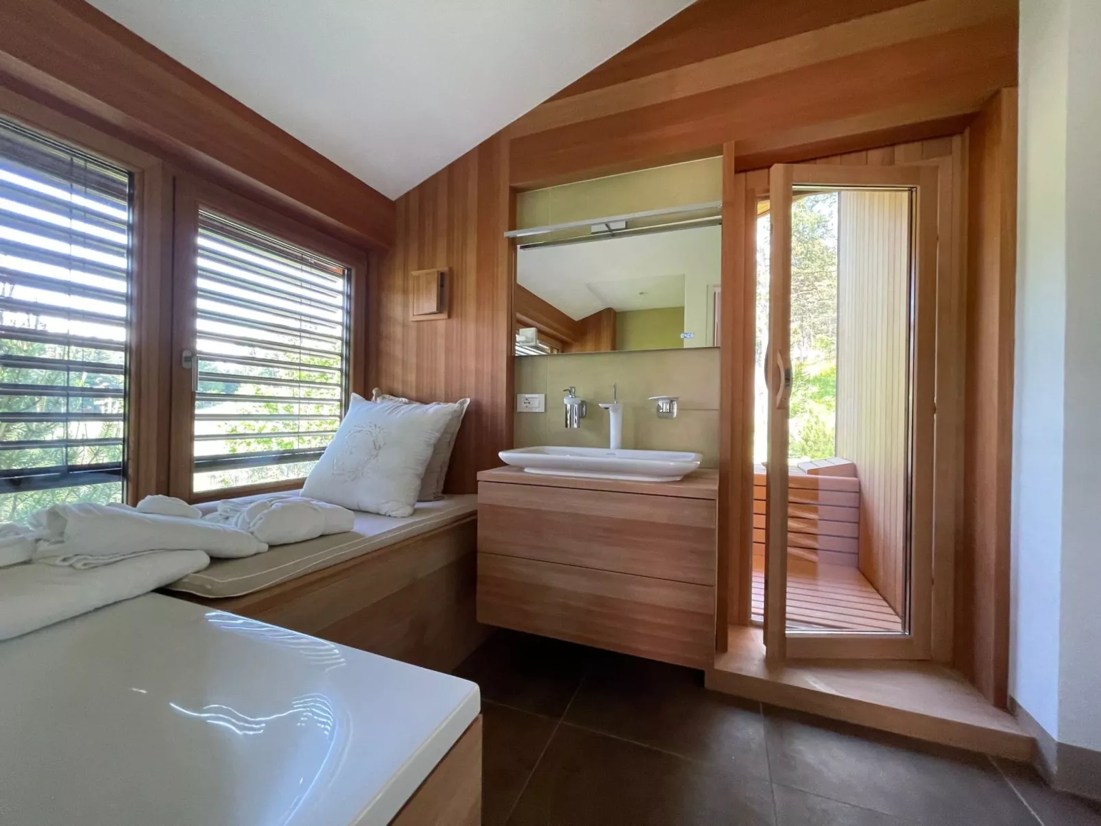 Chalet "Rennweg 114" mit Sauna-Binnen