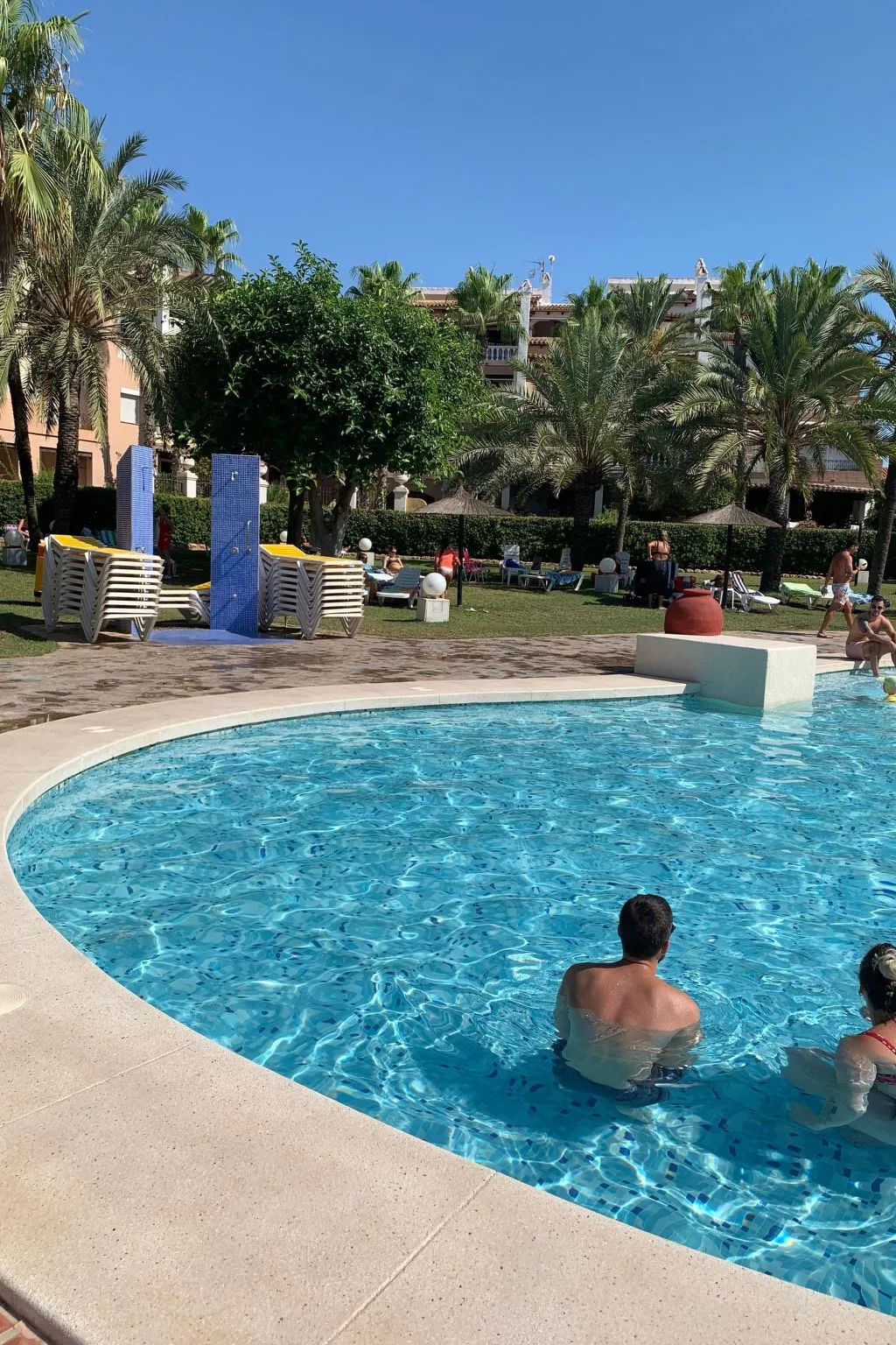 Das beste Haus große Terrasse Strand und Bars-Buiten