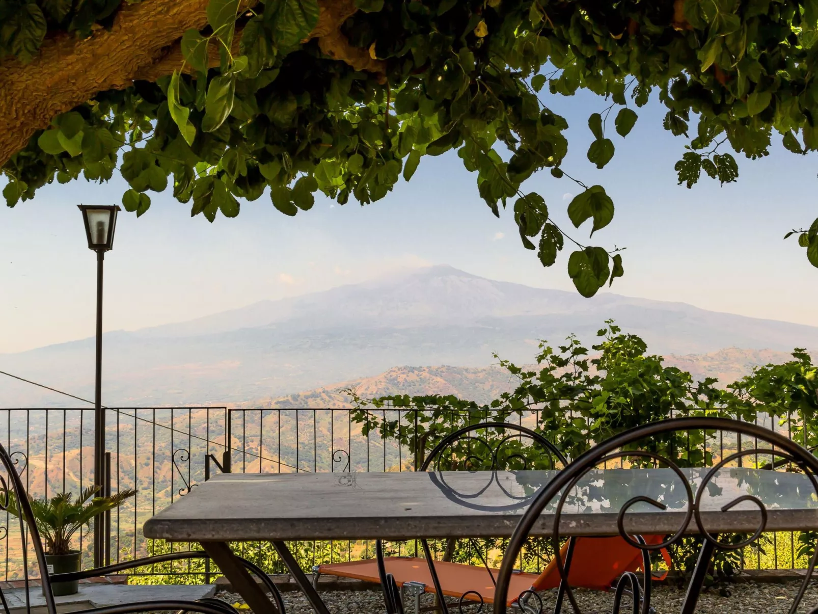 In Castelmola mit Privatem Pool-Binnen