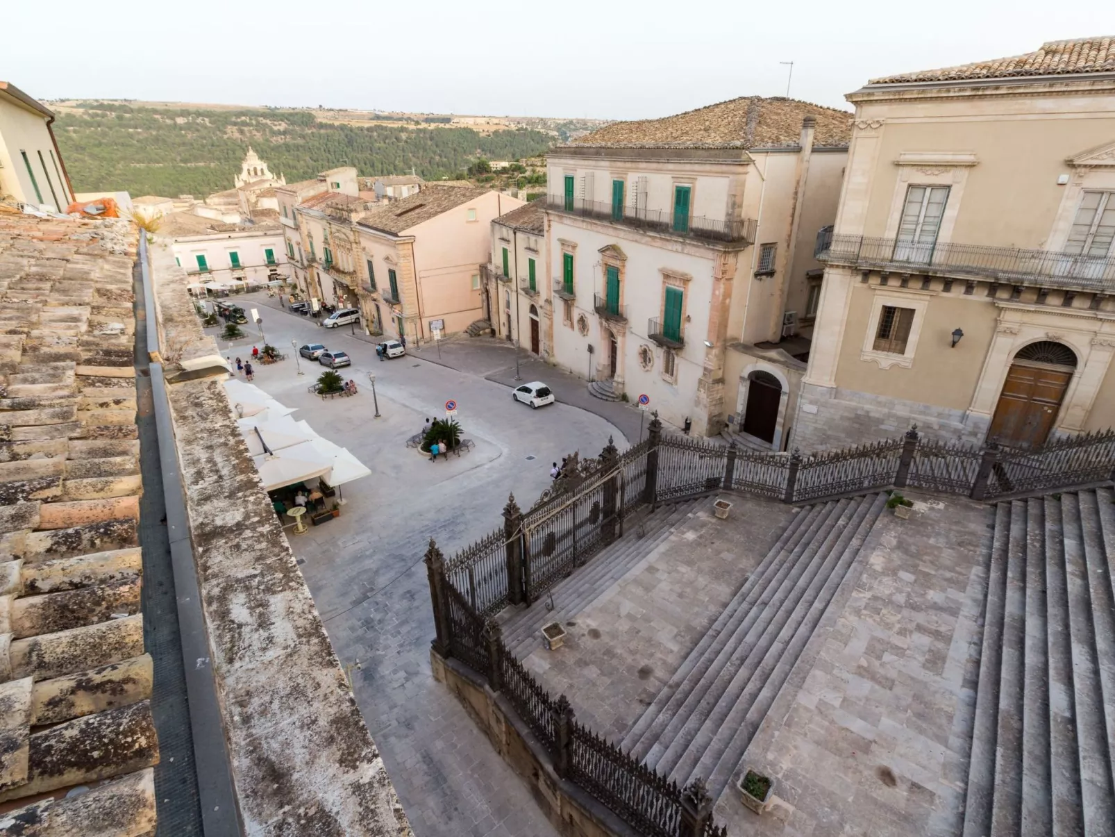 Ettore, Wohnung mit Blick auf die Kathedrale von Ibla-Buiten