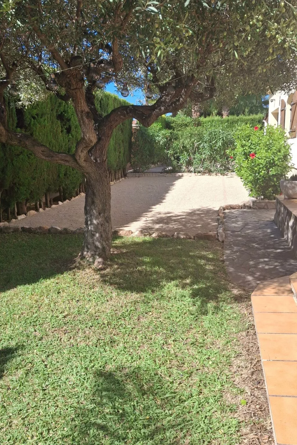 Mit Pool am Meer-Buiten