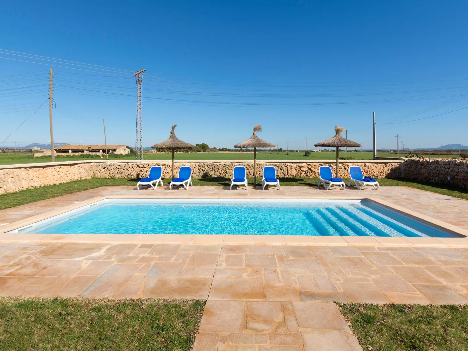 S'Hort de Marina mit Pool-Buiten