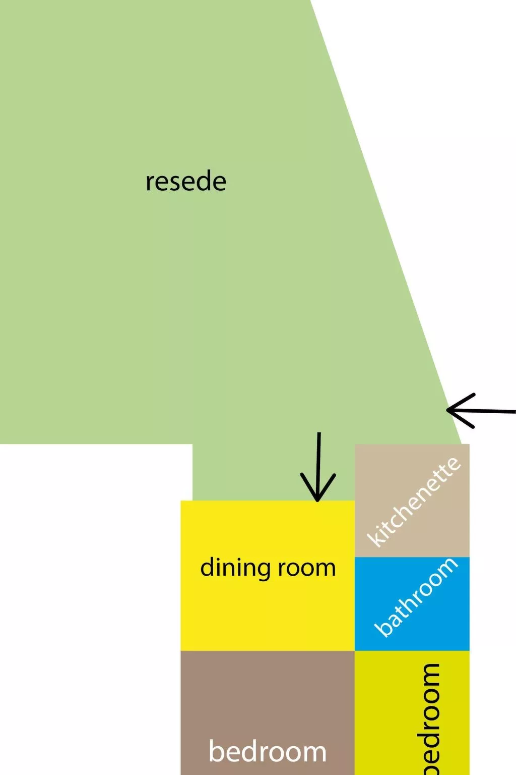 Garten' Ferienwohnung mit privatem Garten-Binnen
