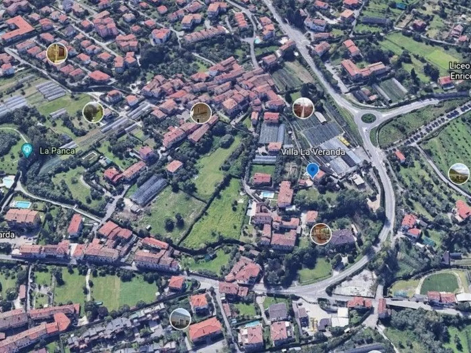 Appto. "Villa La Veranda" mit Garten und Pool-Buiten