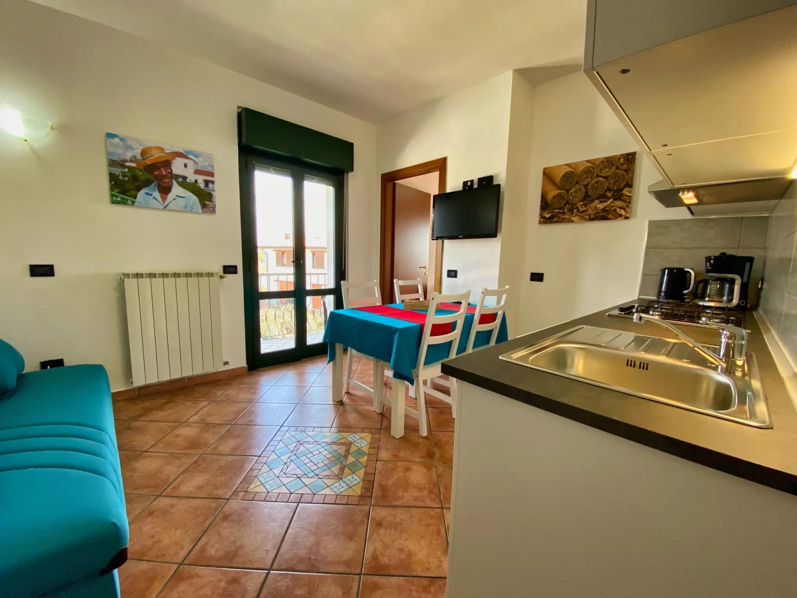 "Zweizimmerwohnung 3 Personen-Binnen