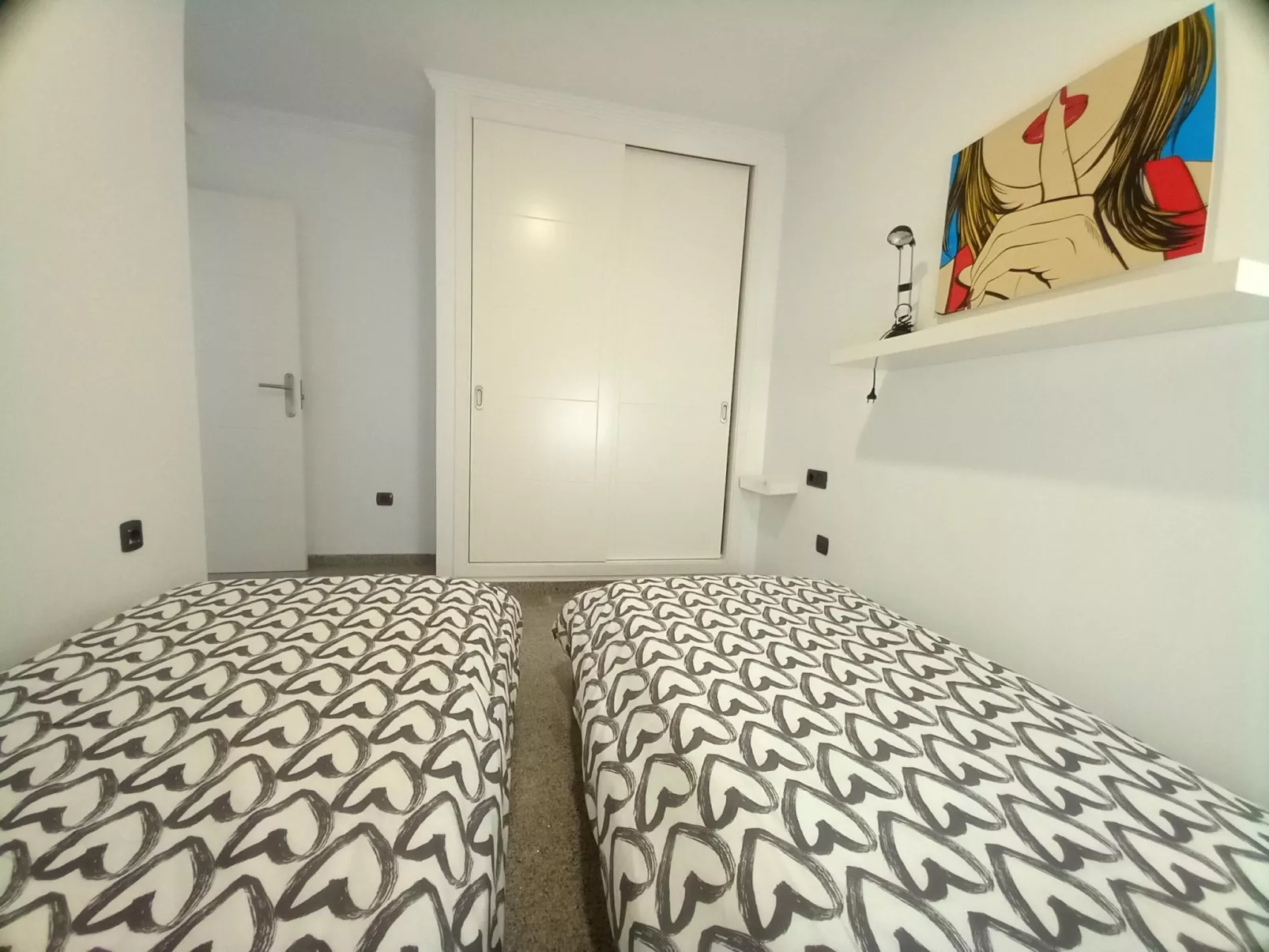 Ferienunterkunft "Playa Chica Medano".-Binnen