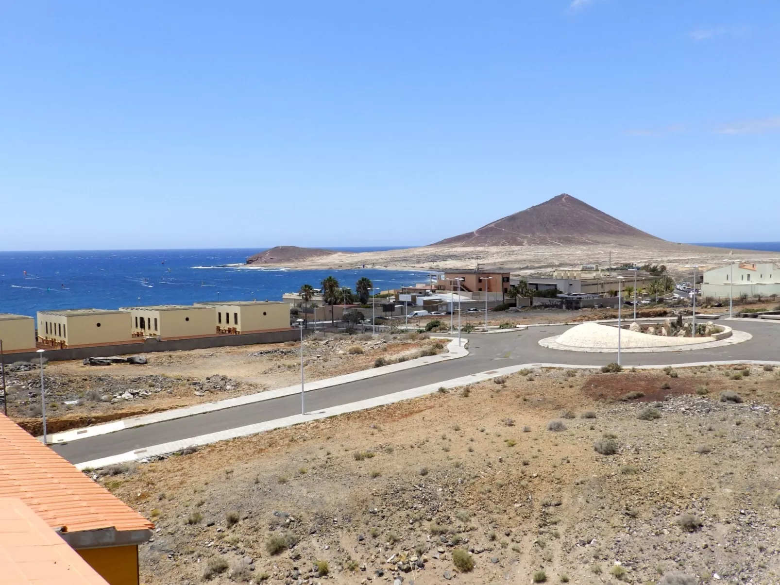 Wohnung mit Terrasse und Blick in el Medano-Buiten