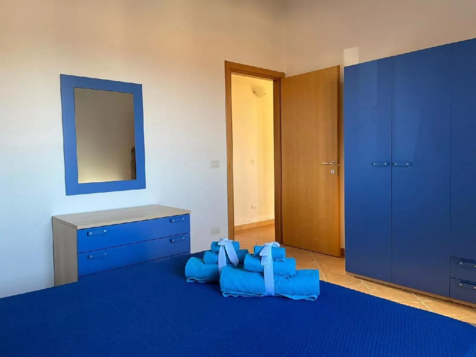 Wohnung mit Parkplatz und Bergblick-Binnen