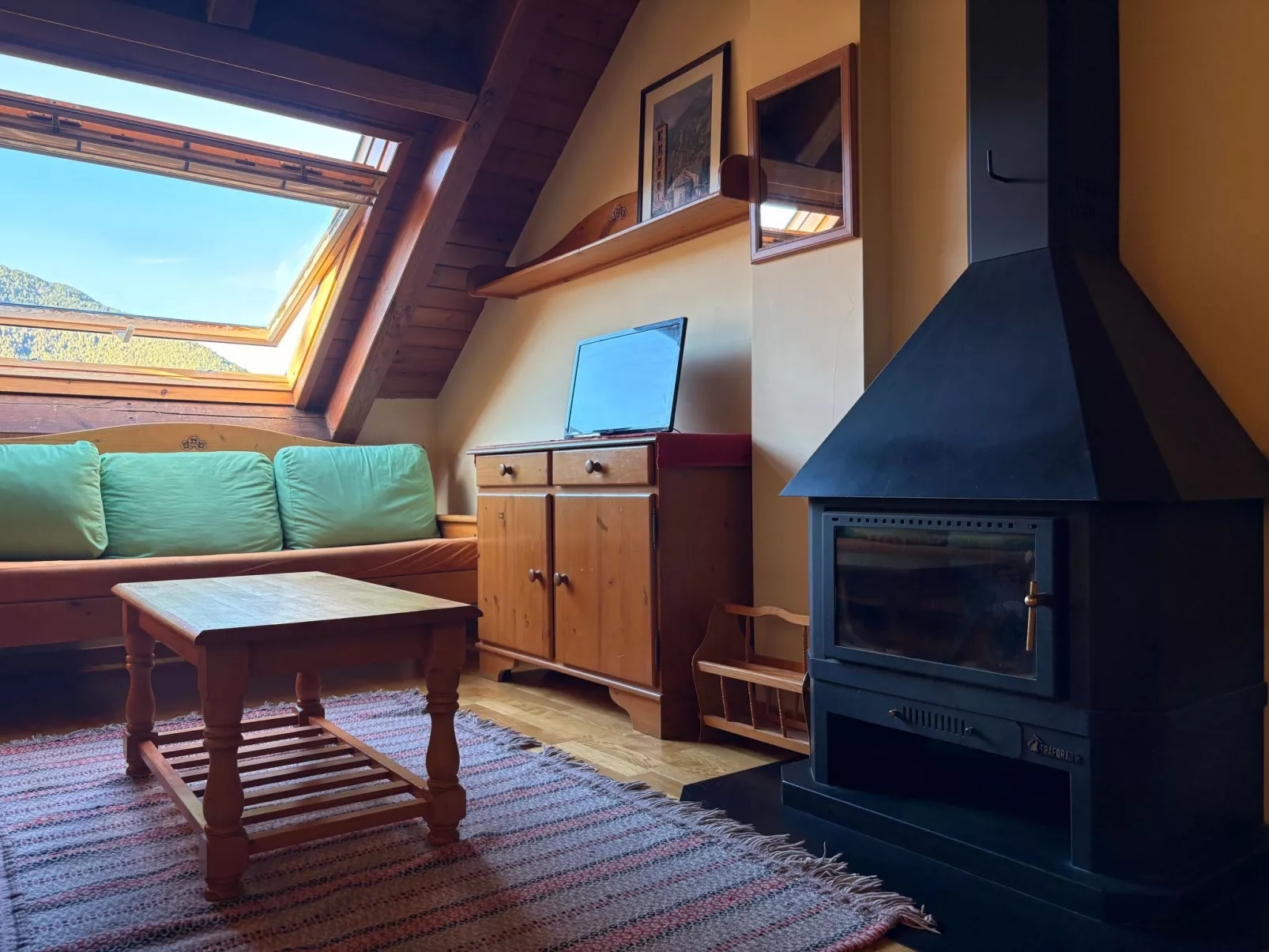 Triplex Erta 8 mit Dachgeschoss und ausgezeichneter Aussicht Vall de Boí-Binnen