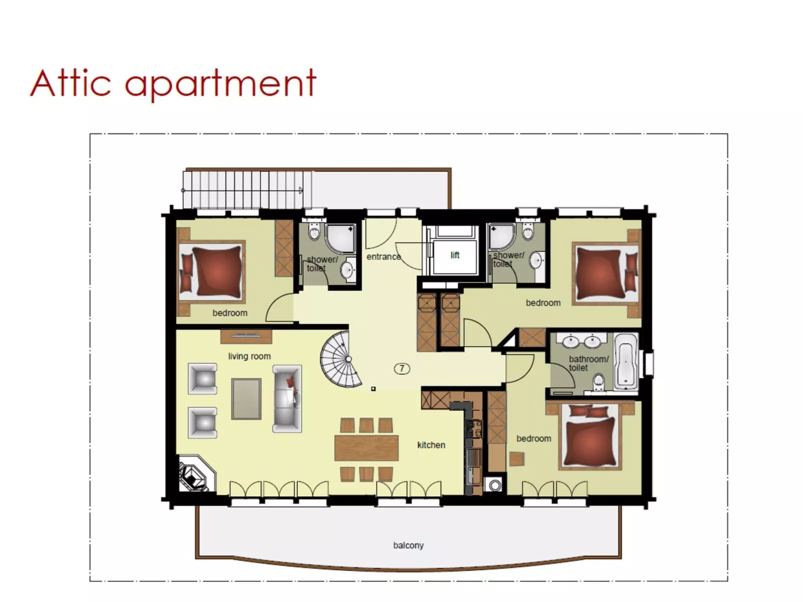 Apartment Bärgrose-Binnen