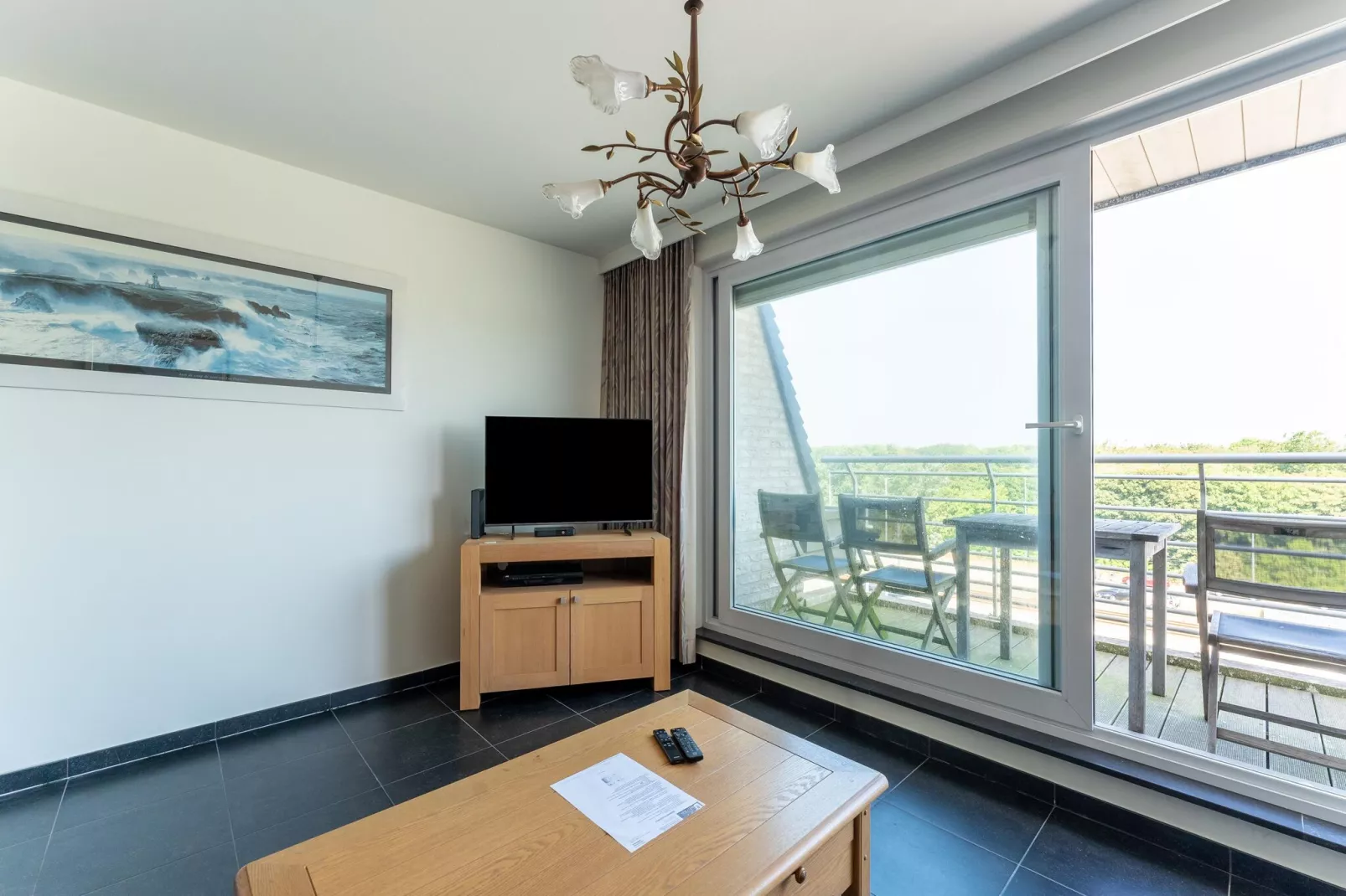 Appartement Bredene-Woonkamer