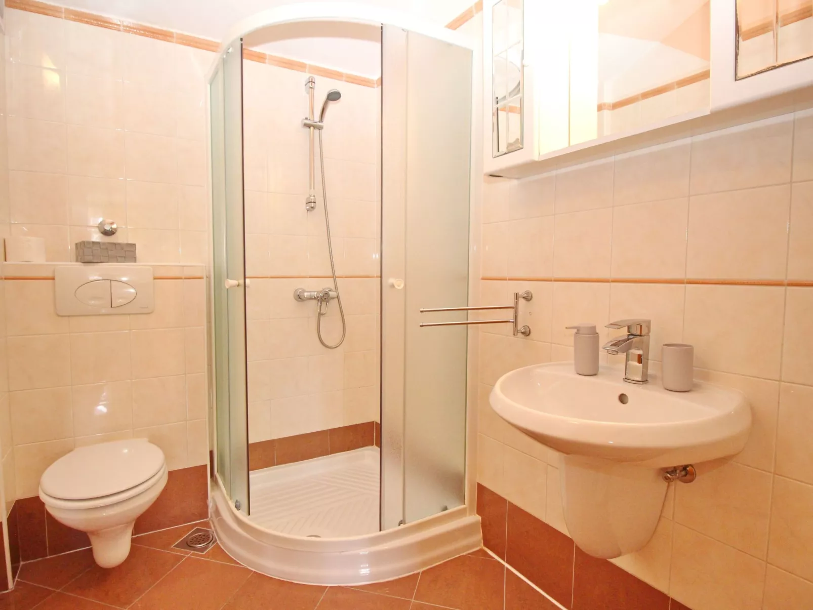 In Baška mit Eigenem Balkon-Binnen